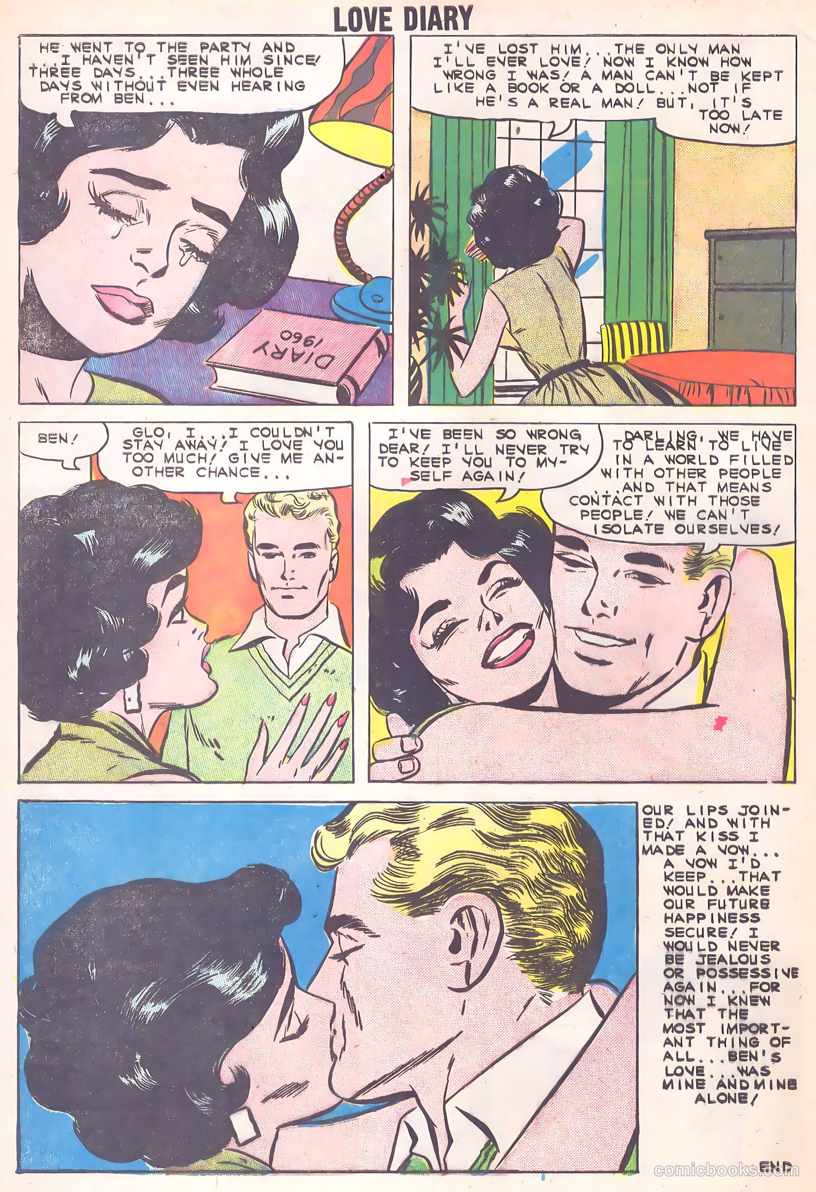 Love Diary #12 (1960) — page 8 of 36