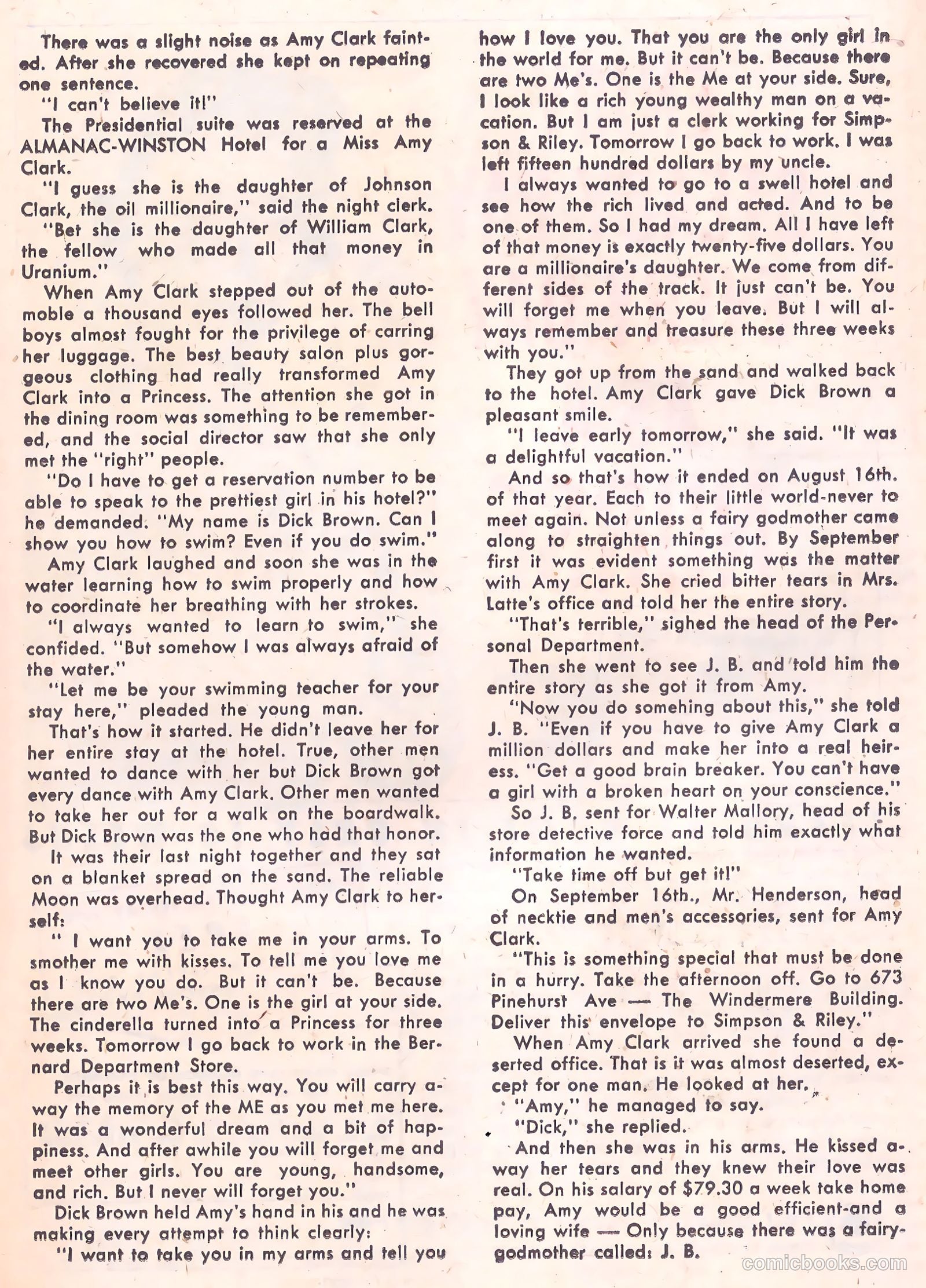 Love Diary #12 (1960) — page 21 of 36