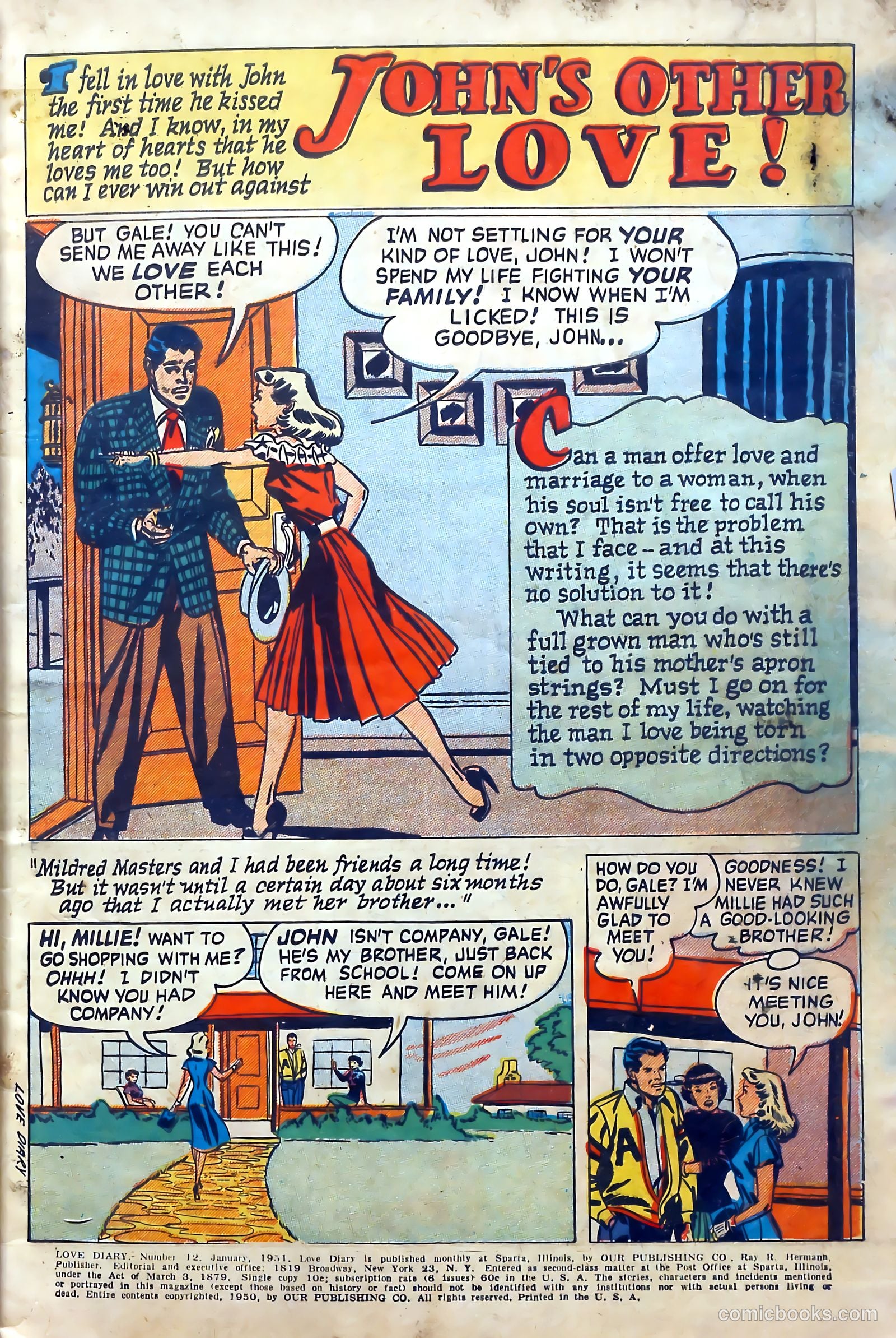 Love Diary #12 (1951) — page 3 of 52