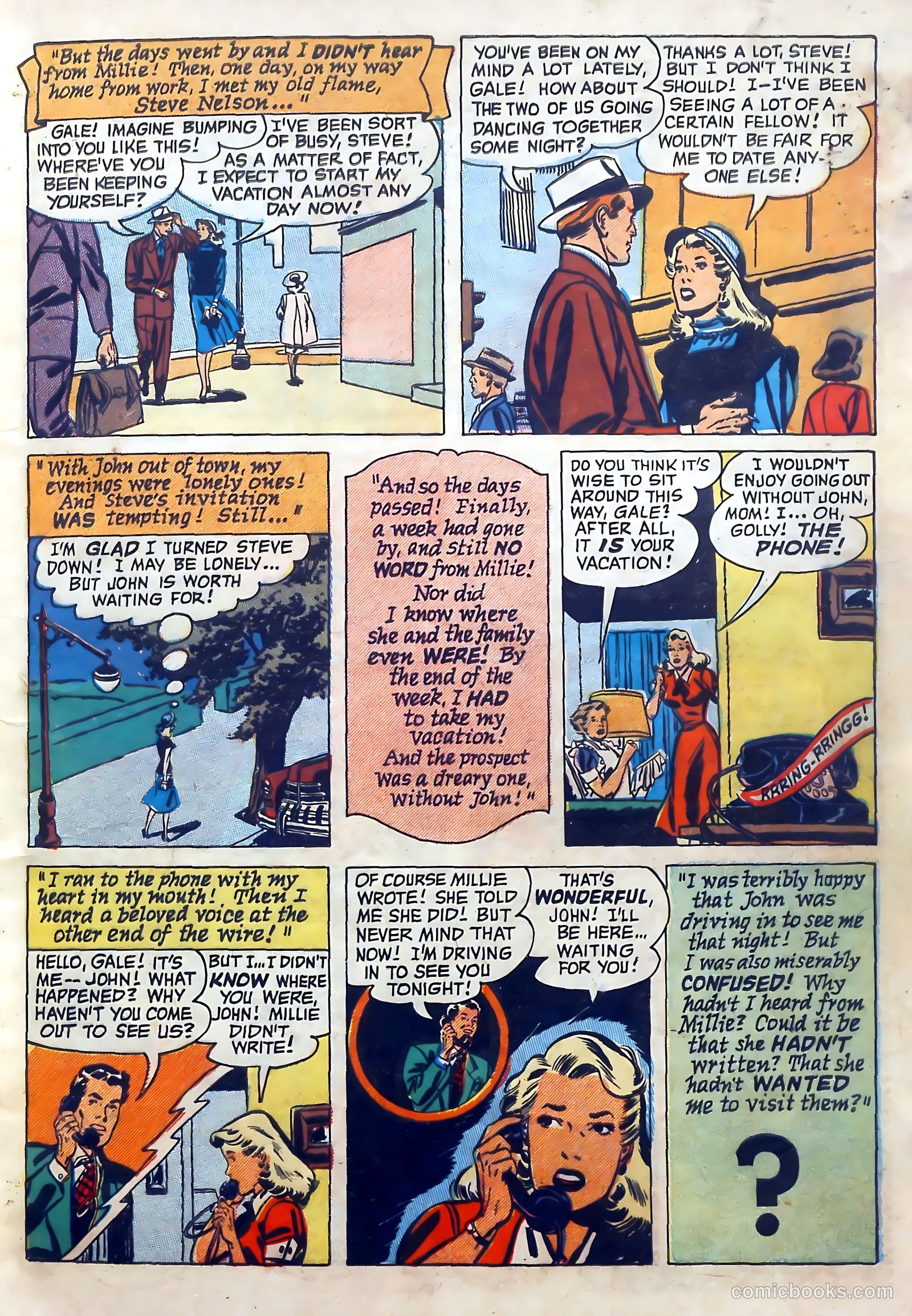 Love Diary #12 (1951) — page 7 of 52