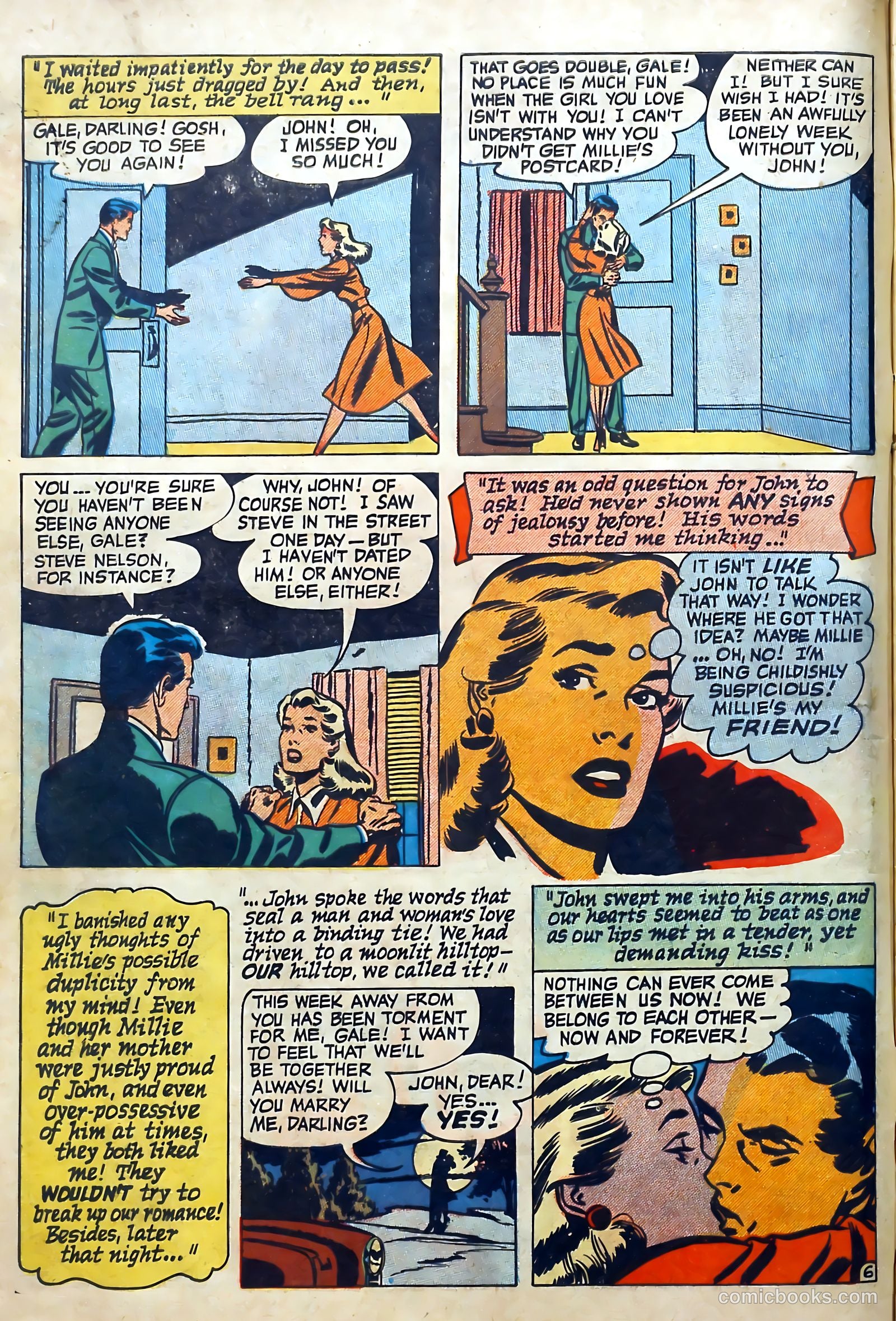 Love Diary #12 (1951) — page 8 of 52