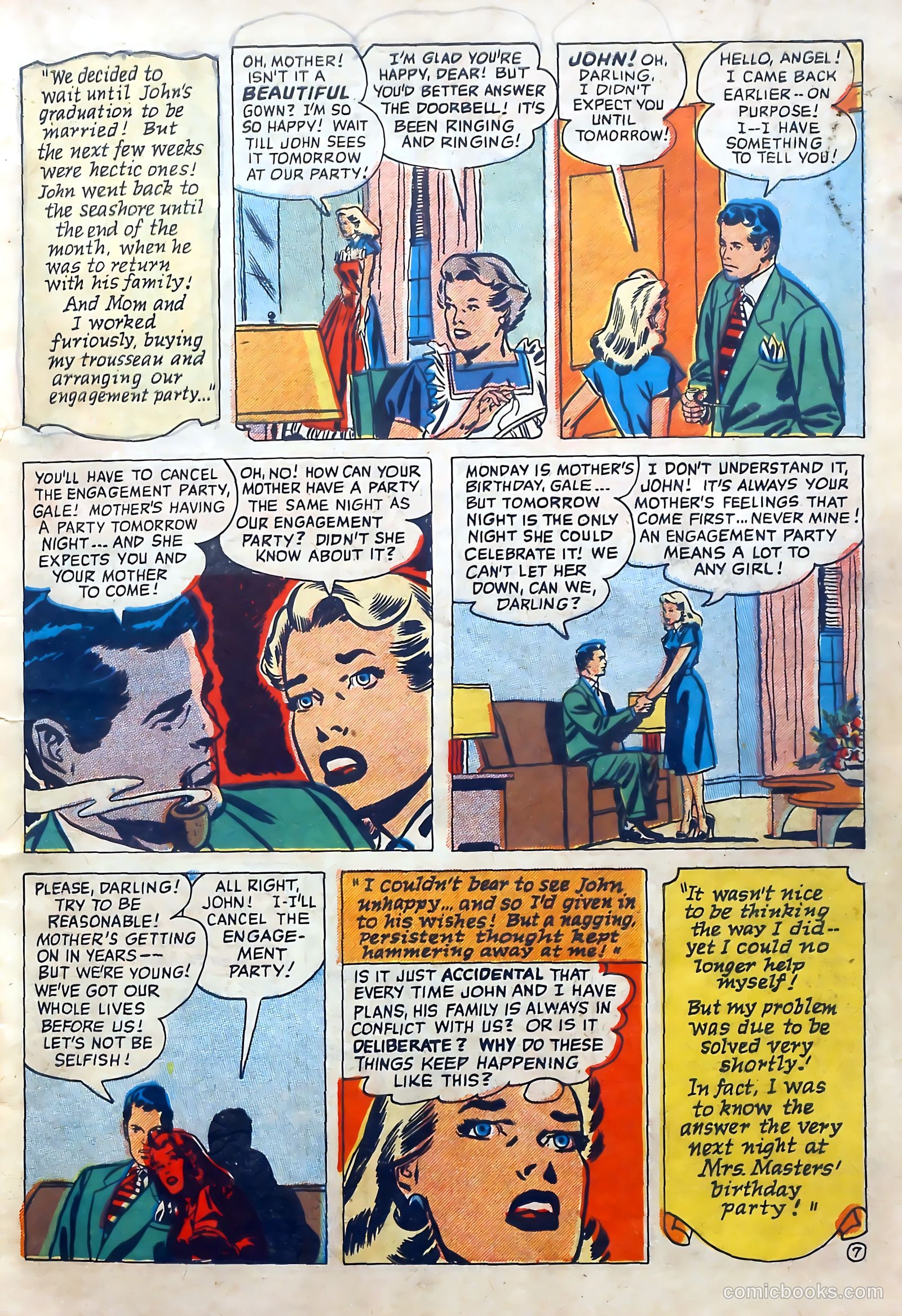 Love Diary #12 (1951) — page 9 of 52