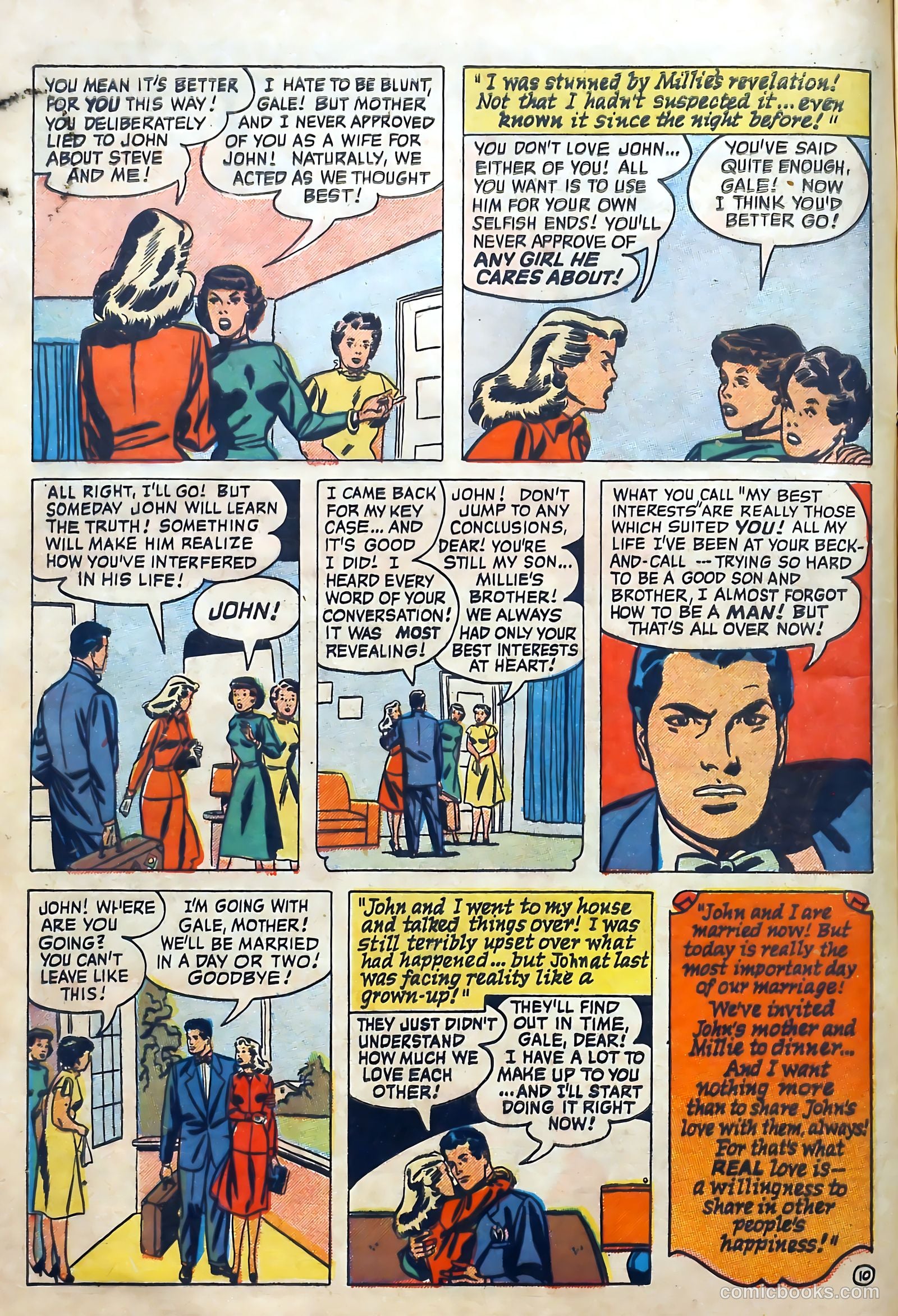 Love Diary #12 (1951) — page 12 of 52