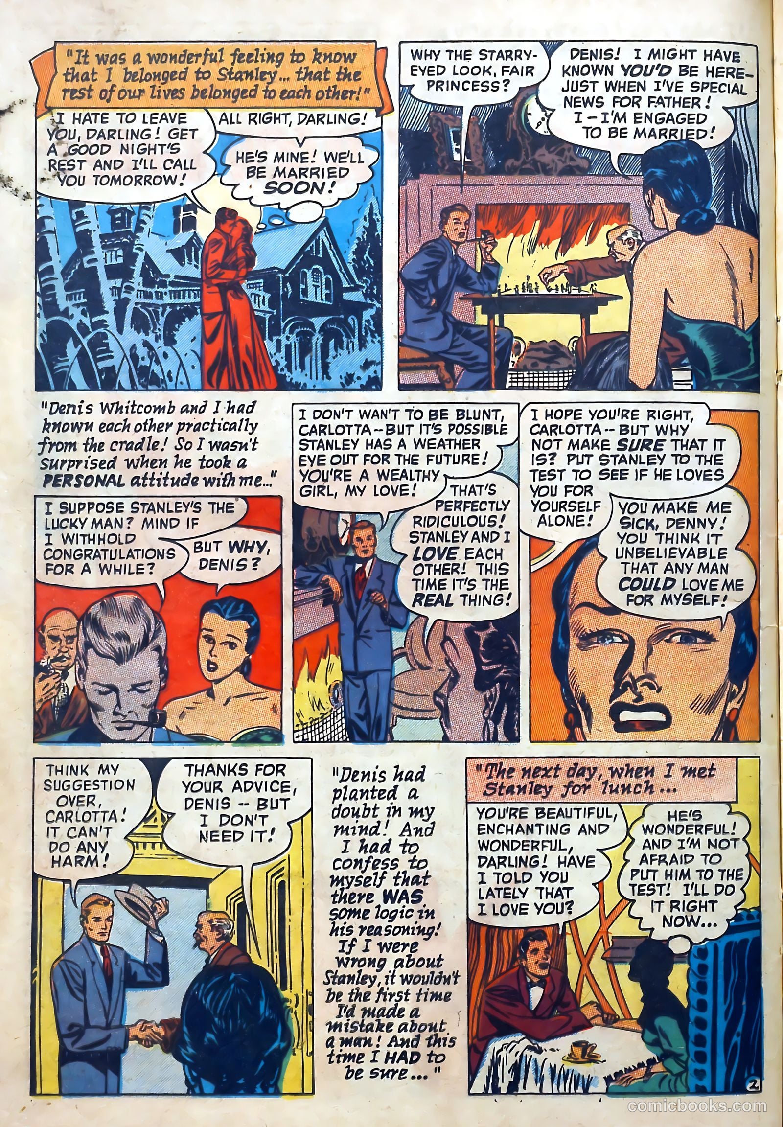 Love Diary #12 (1951) — page 16 of 52