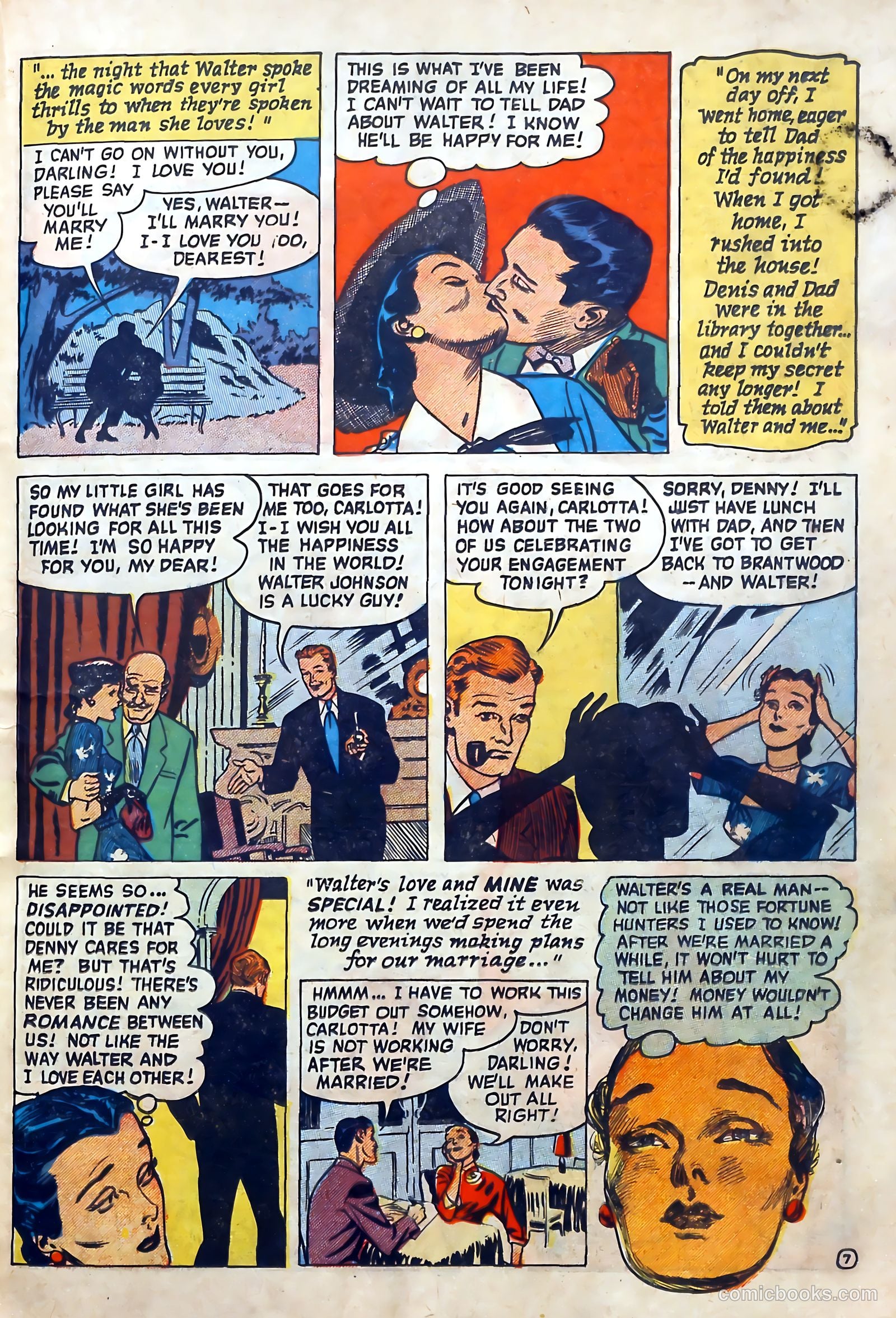 Love Diary #12 (1951) — page 21 of 52