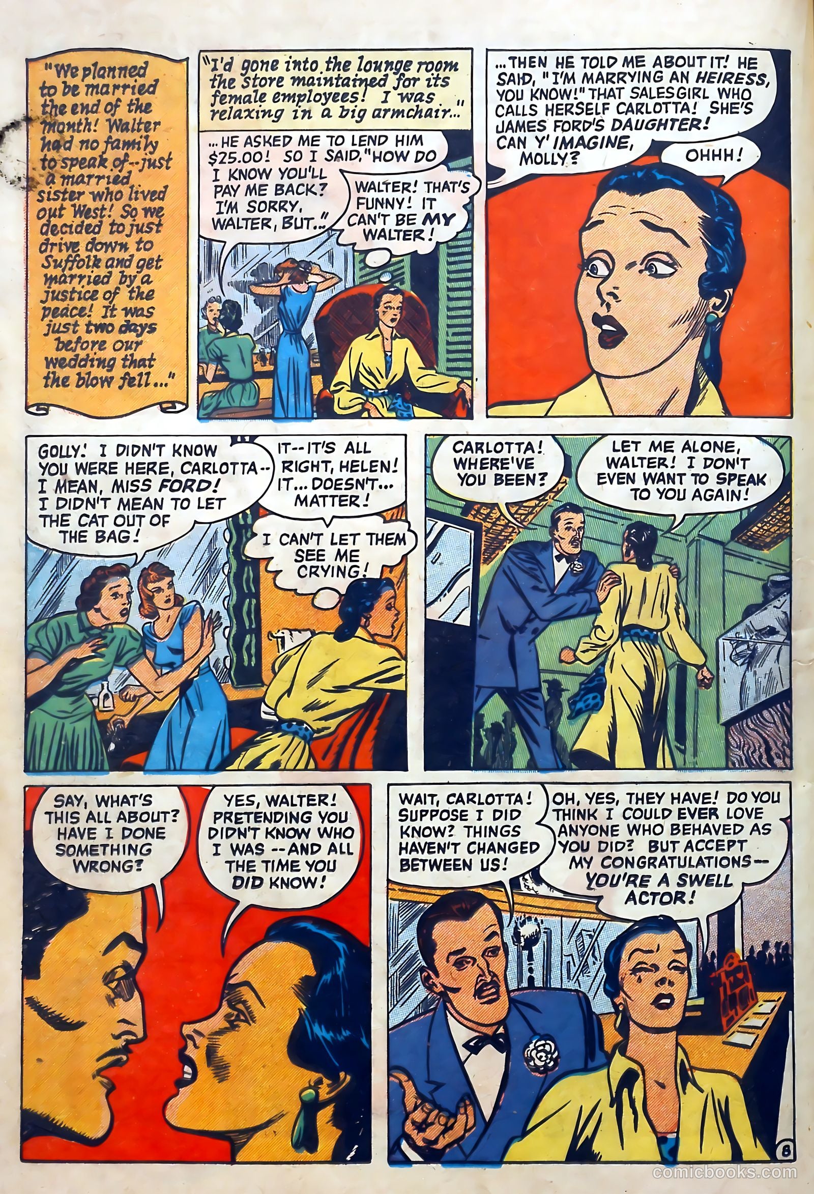 Love Diary #12 (1951) — page 22 of 52