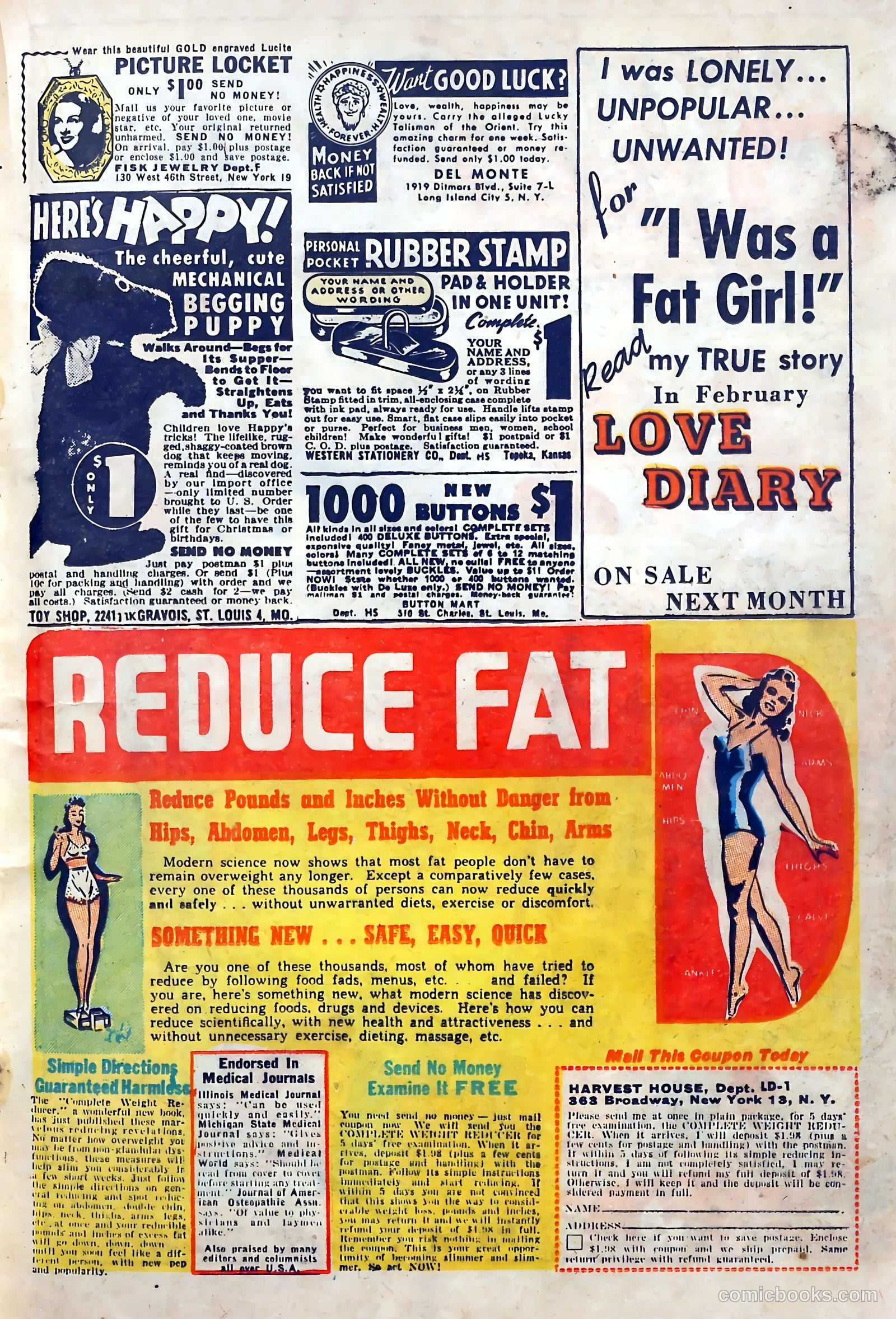 Love Diary #12 (1951) — page 25 of 52
