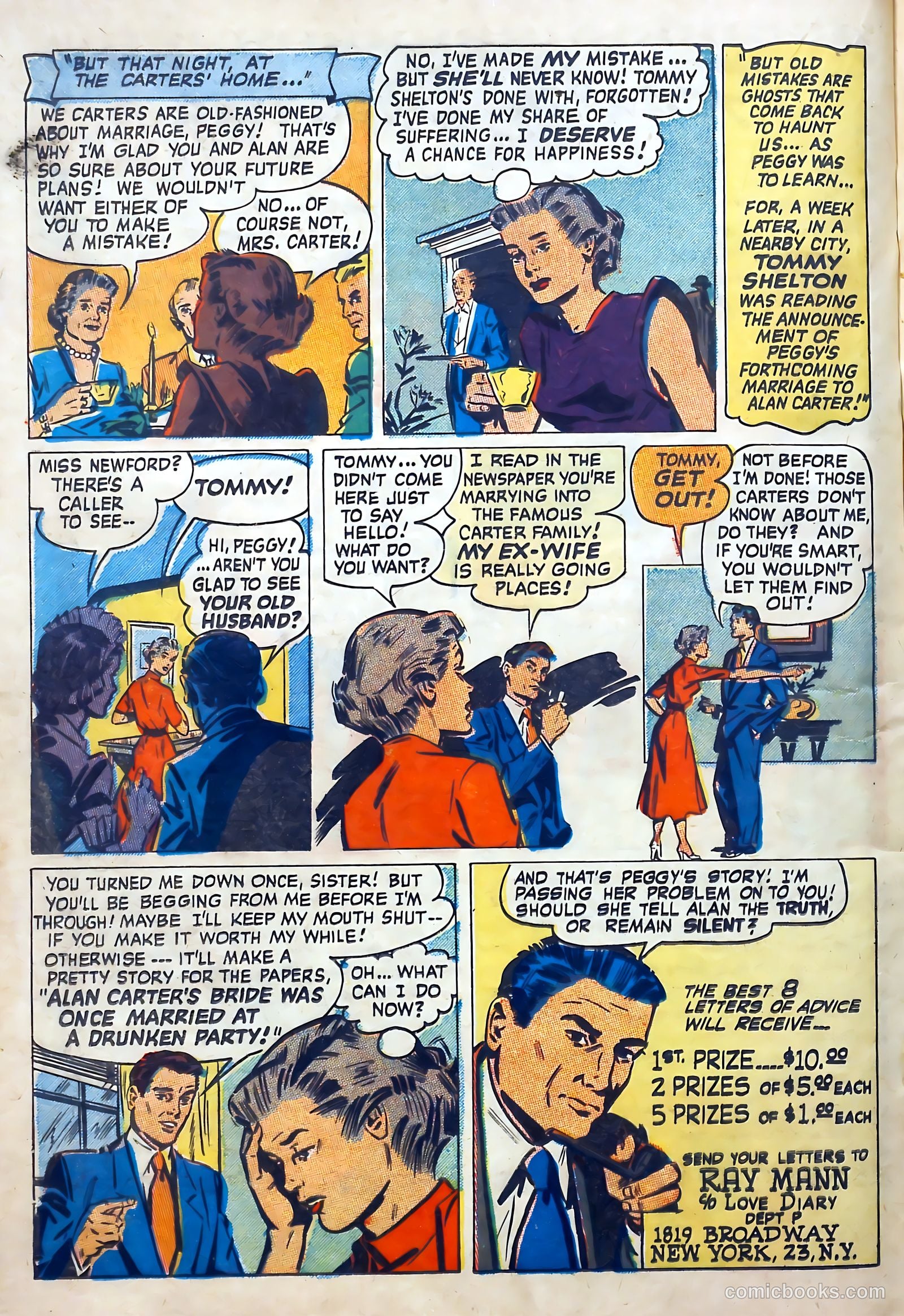 Love Diary #12 (1951) — page 28 of 52
