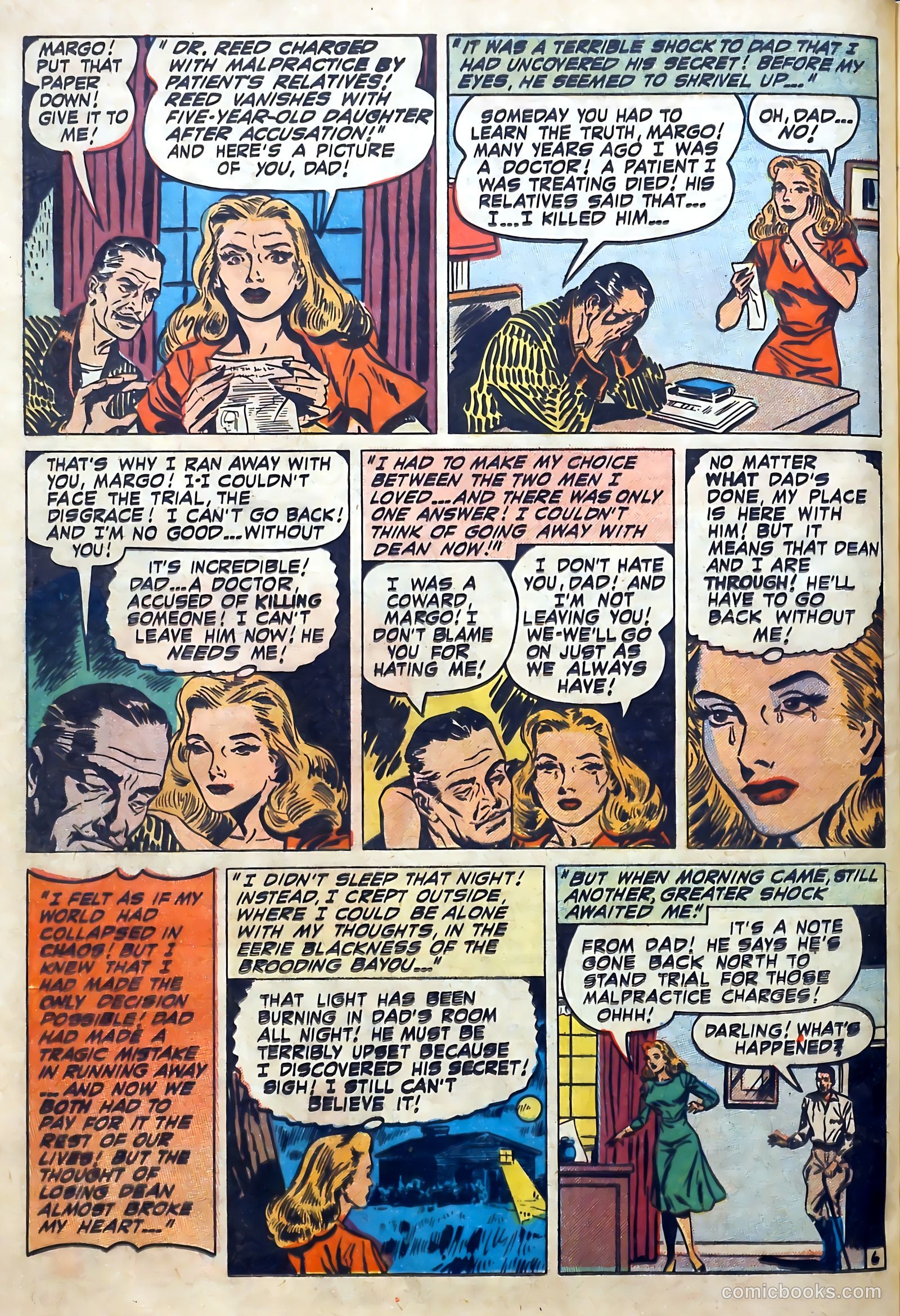 Love Diary #12 (1951) — page 36 of 52