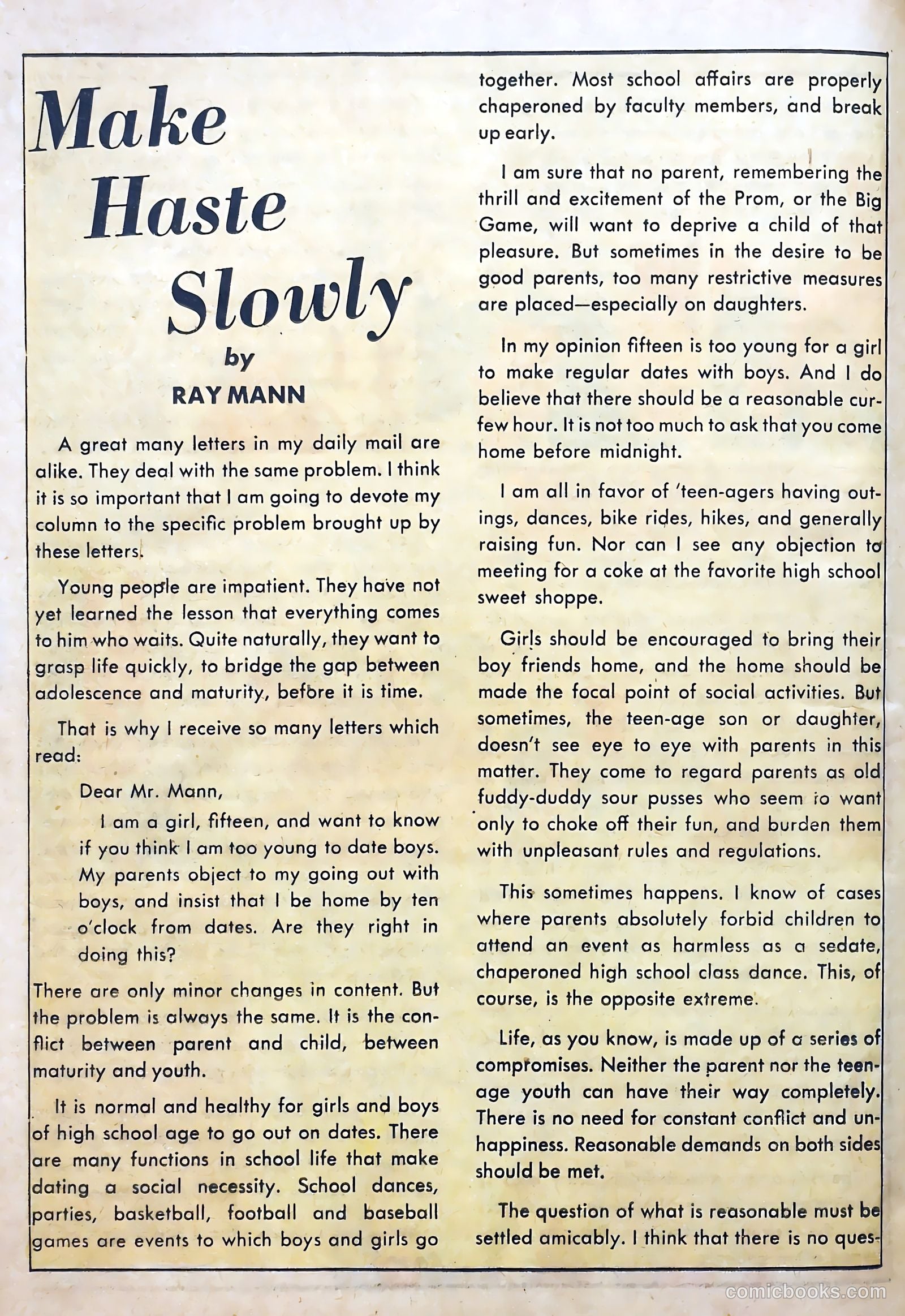 Love Diary #12 (1951) — page 38 of 52