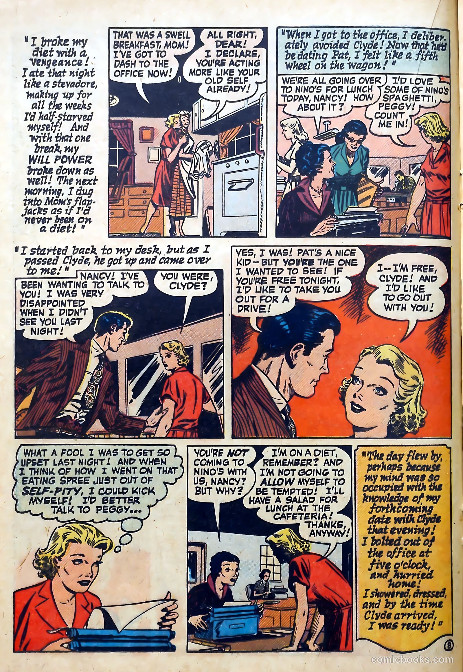 Love Diary #13 (1951) — page 22 of 52