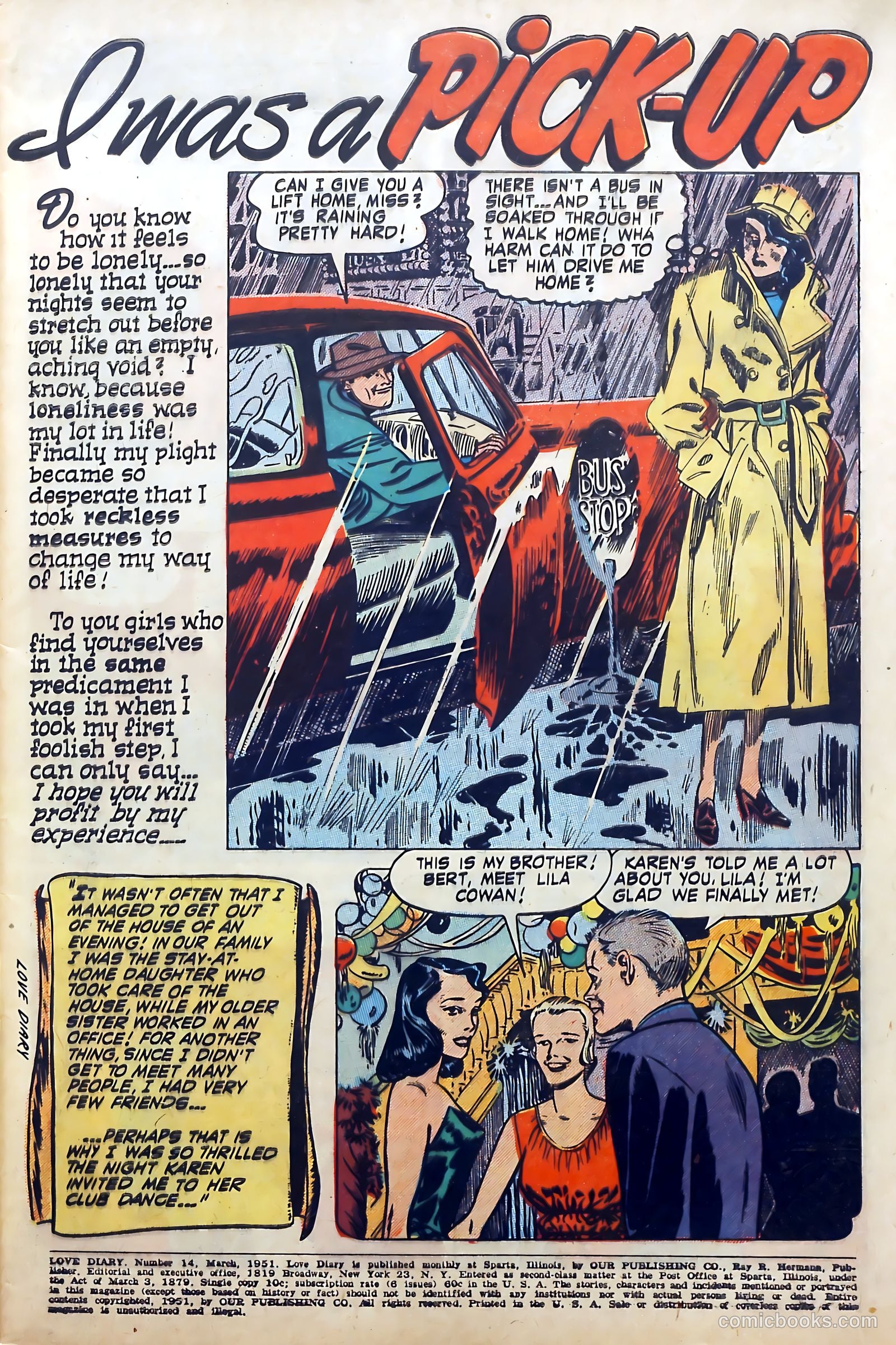 Love Diary #14 (1961) — page 3 of 52