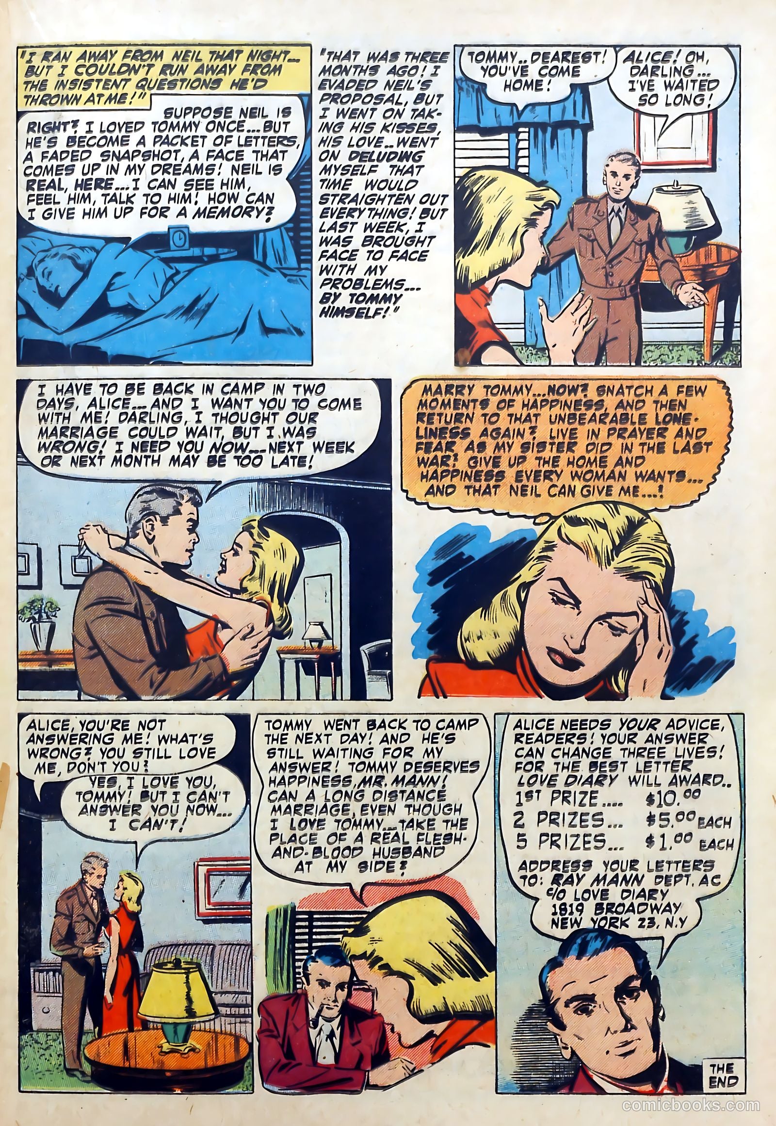 Love Diary #14 (1951) — page 27 of 52