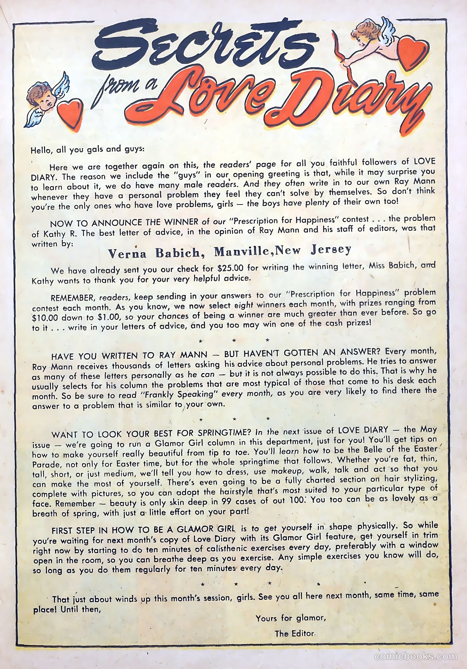 Love Diary #15 (1961) — page 25 of 52