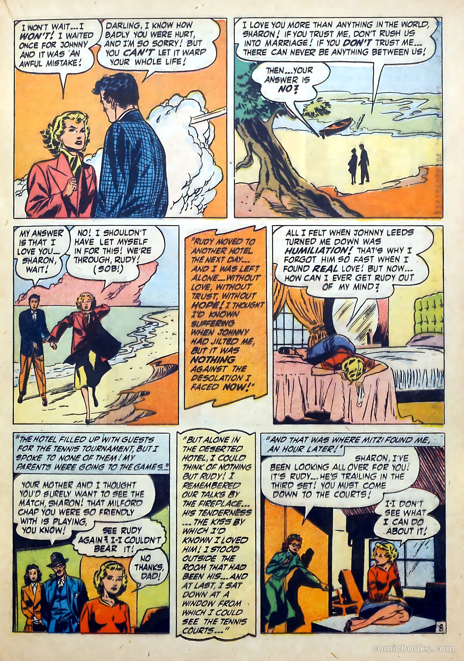 Love Diary #15 (1951) — page 23 of 52