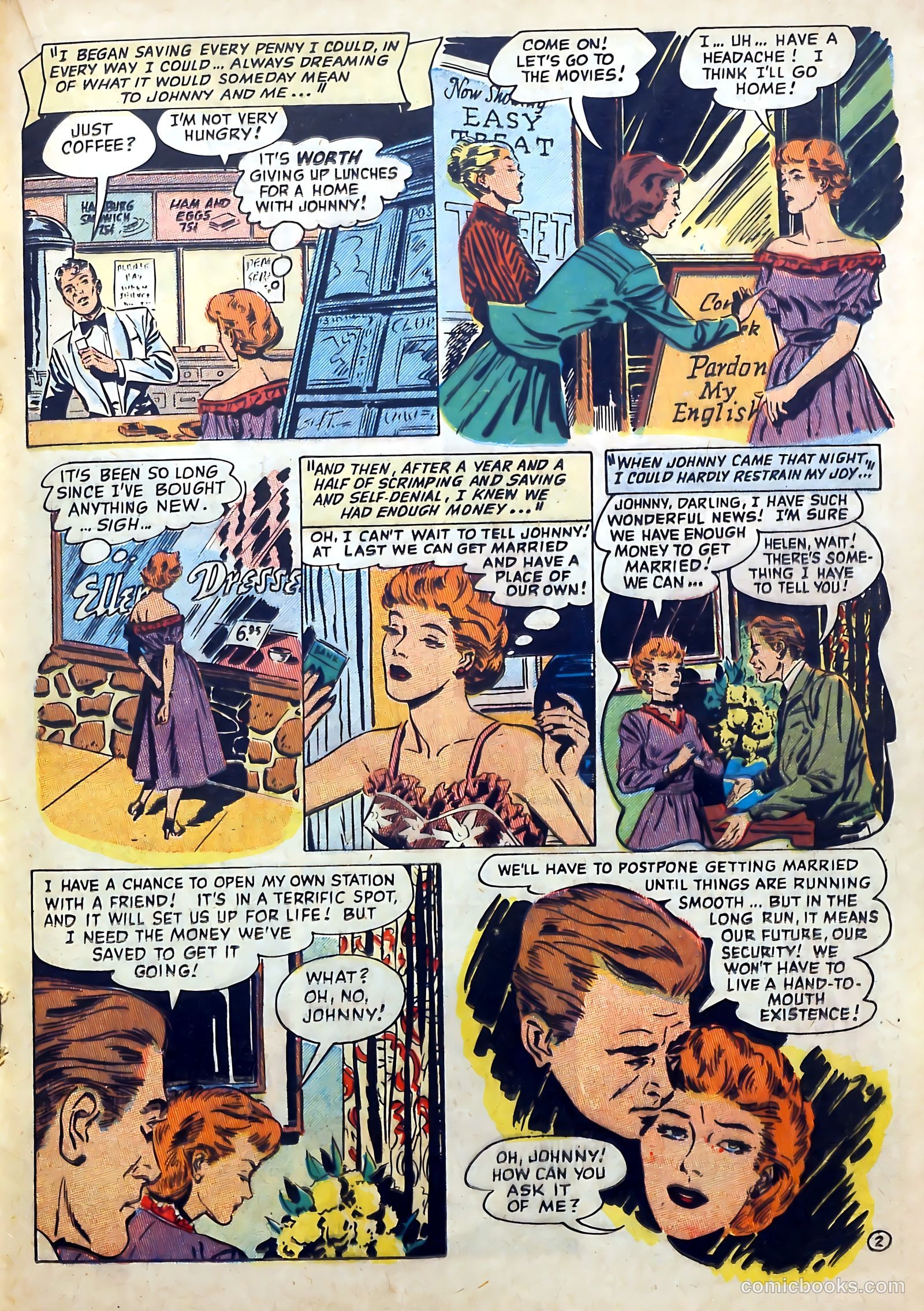 Love Diary #15 (1951) — page 27 of 52