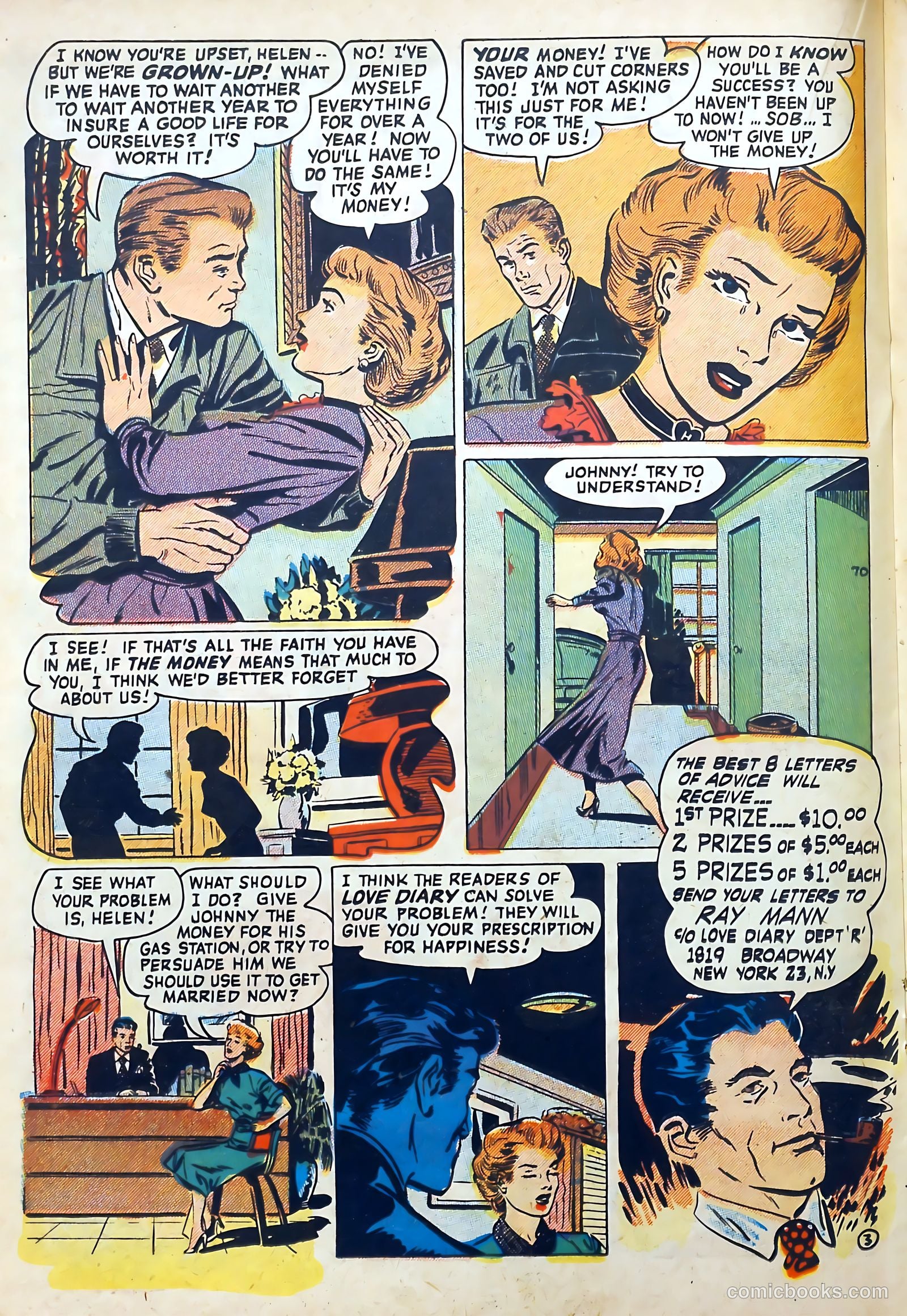Love Diary #15 (1951) — page 28 of 52