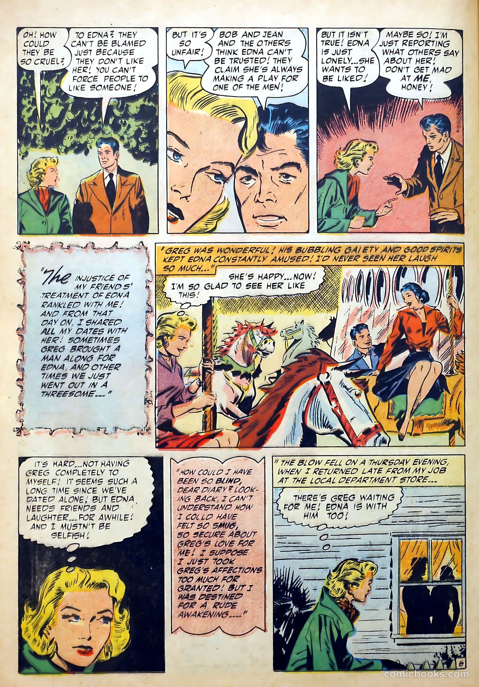 Love Diary #15 (1951) — page 36 of 52