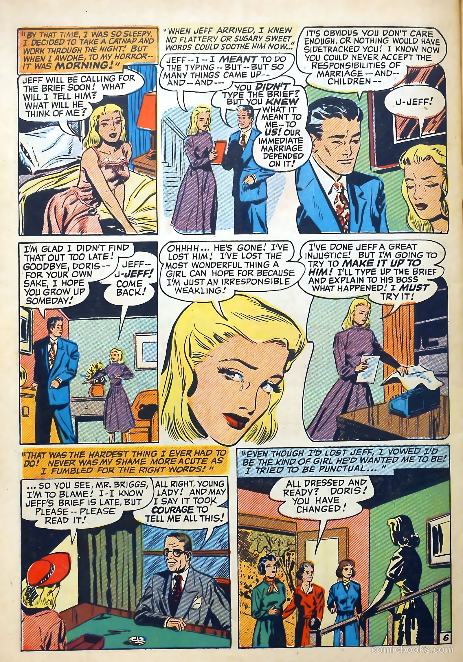 Love Diary #15 (1951) — page 46 of 52