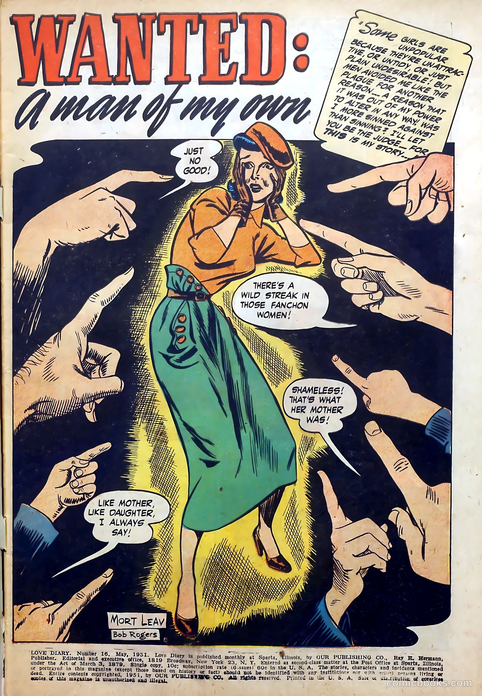 Love Diary #16 (1951) — page 3 of 52