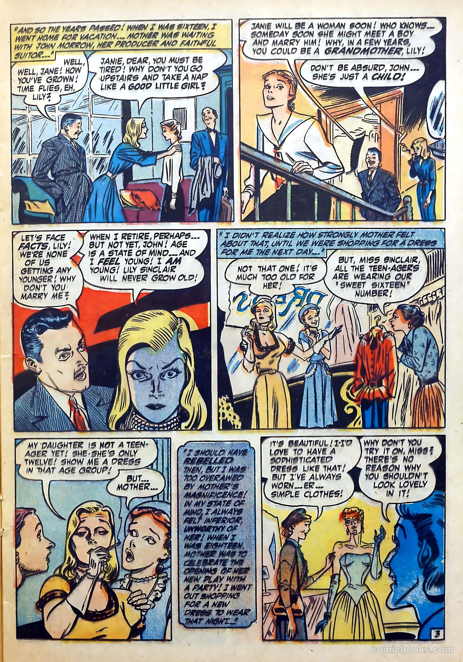 Love Diary #16 (1951) — page 17 of 52