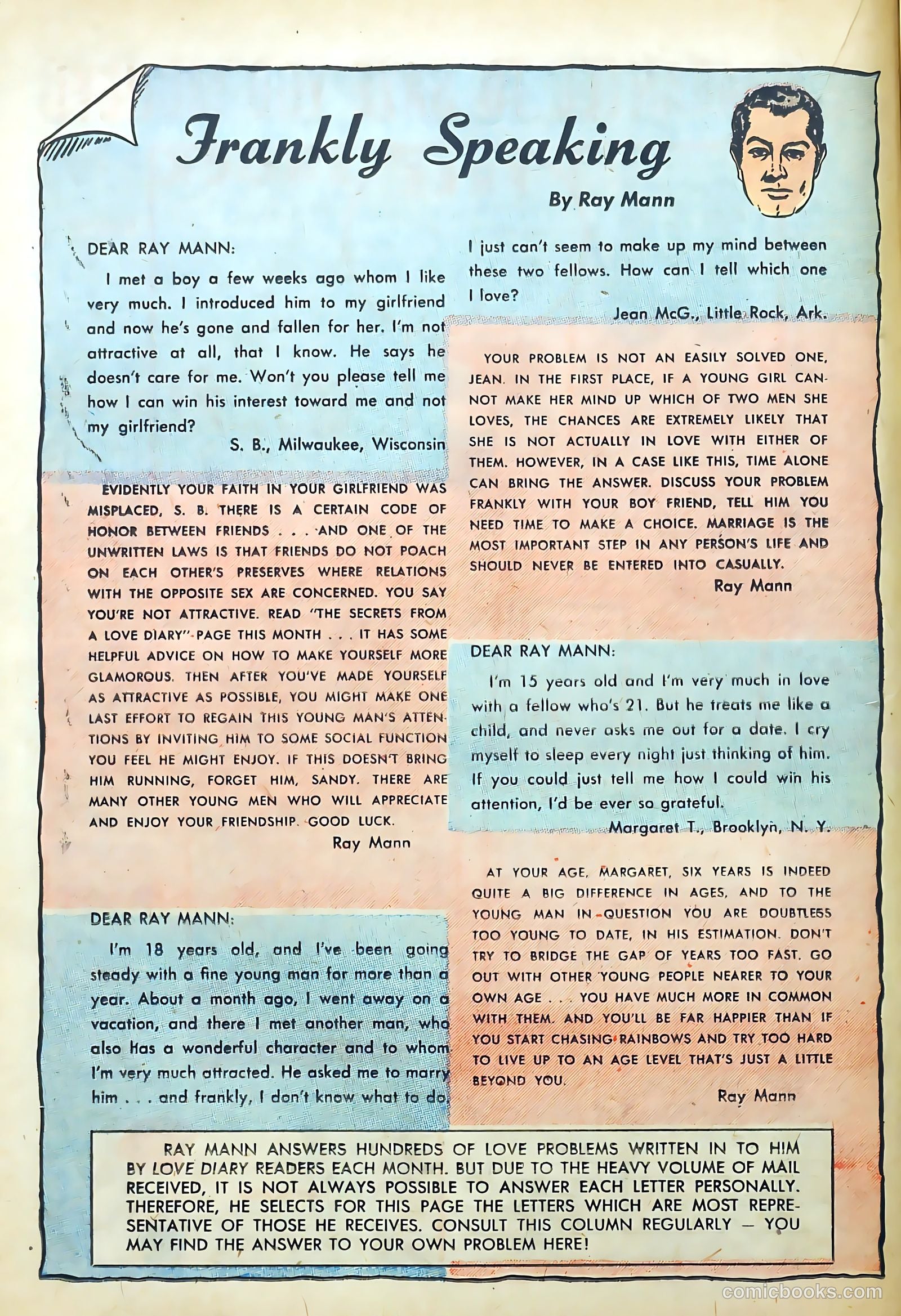 Love Diary #16 (1951) — page 24 of 52