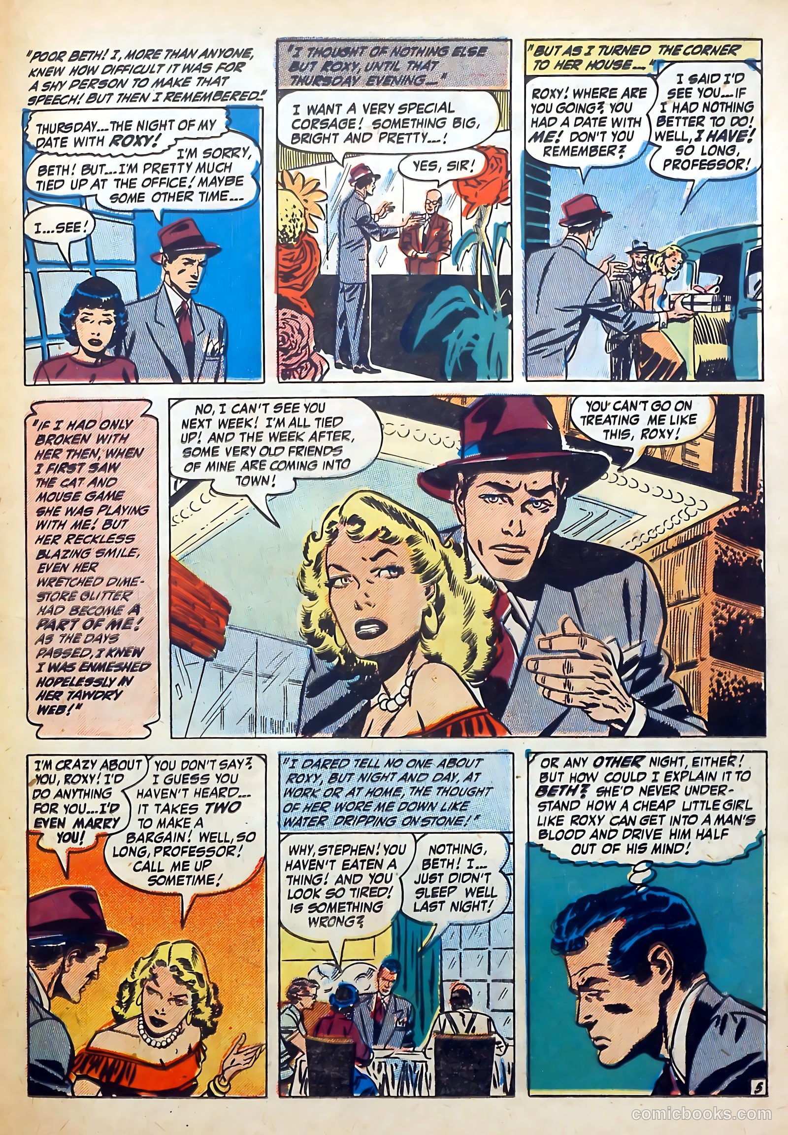 Love Diary #16 (1951) — page 35 of 52