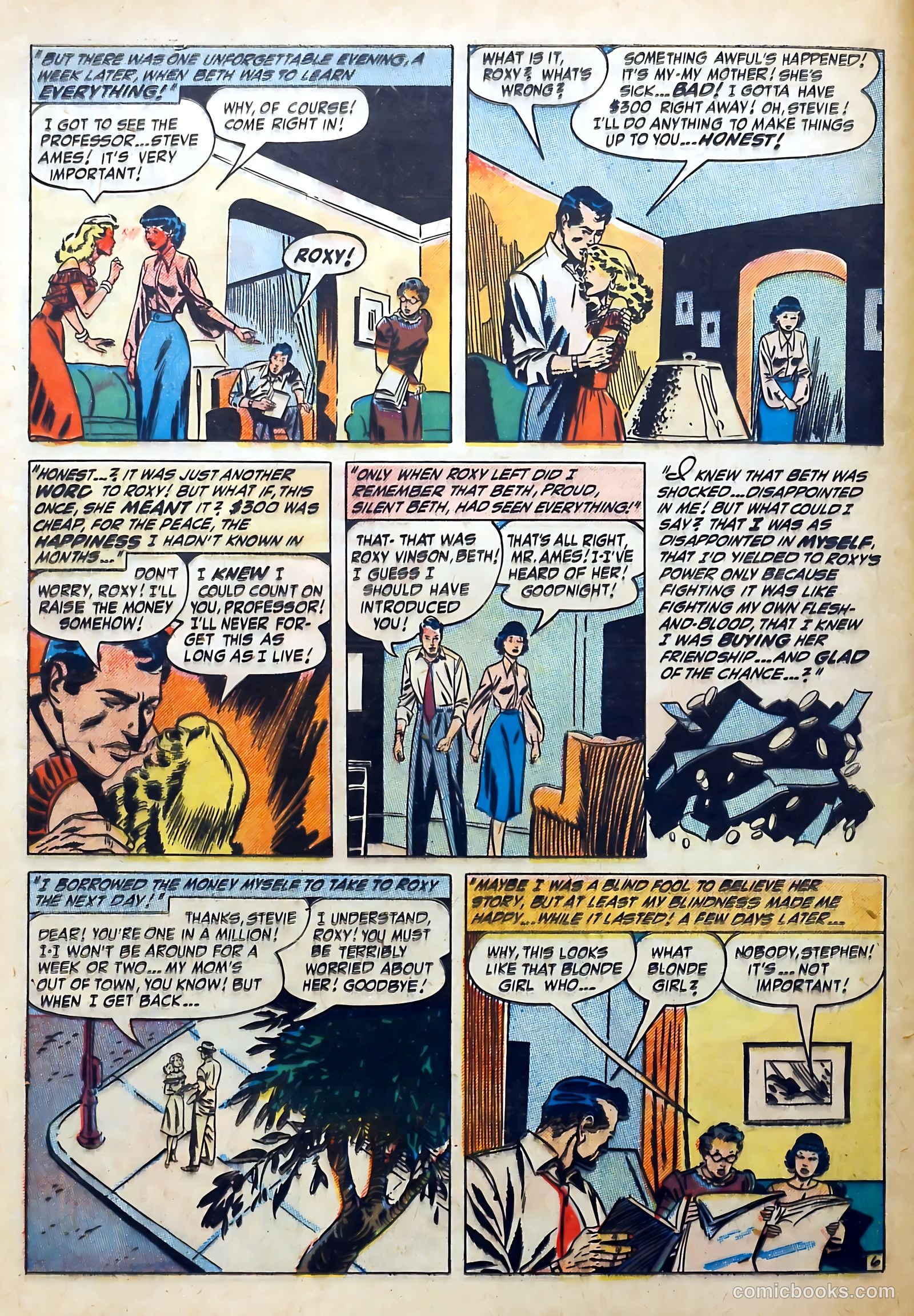 Love Diary #16 (1951) — page 36 of 52
