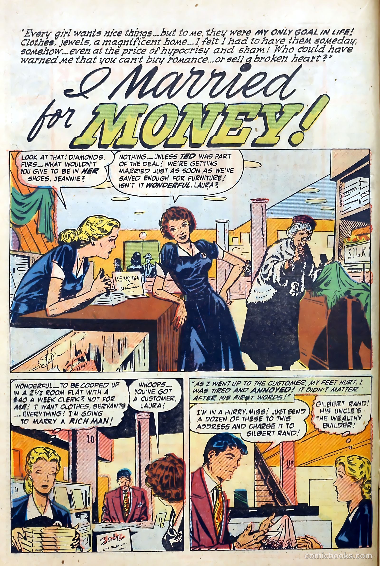 Love Diary #17 (1951) — page 18 of 52