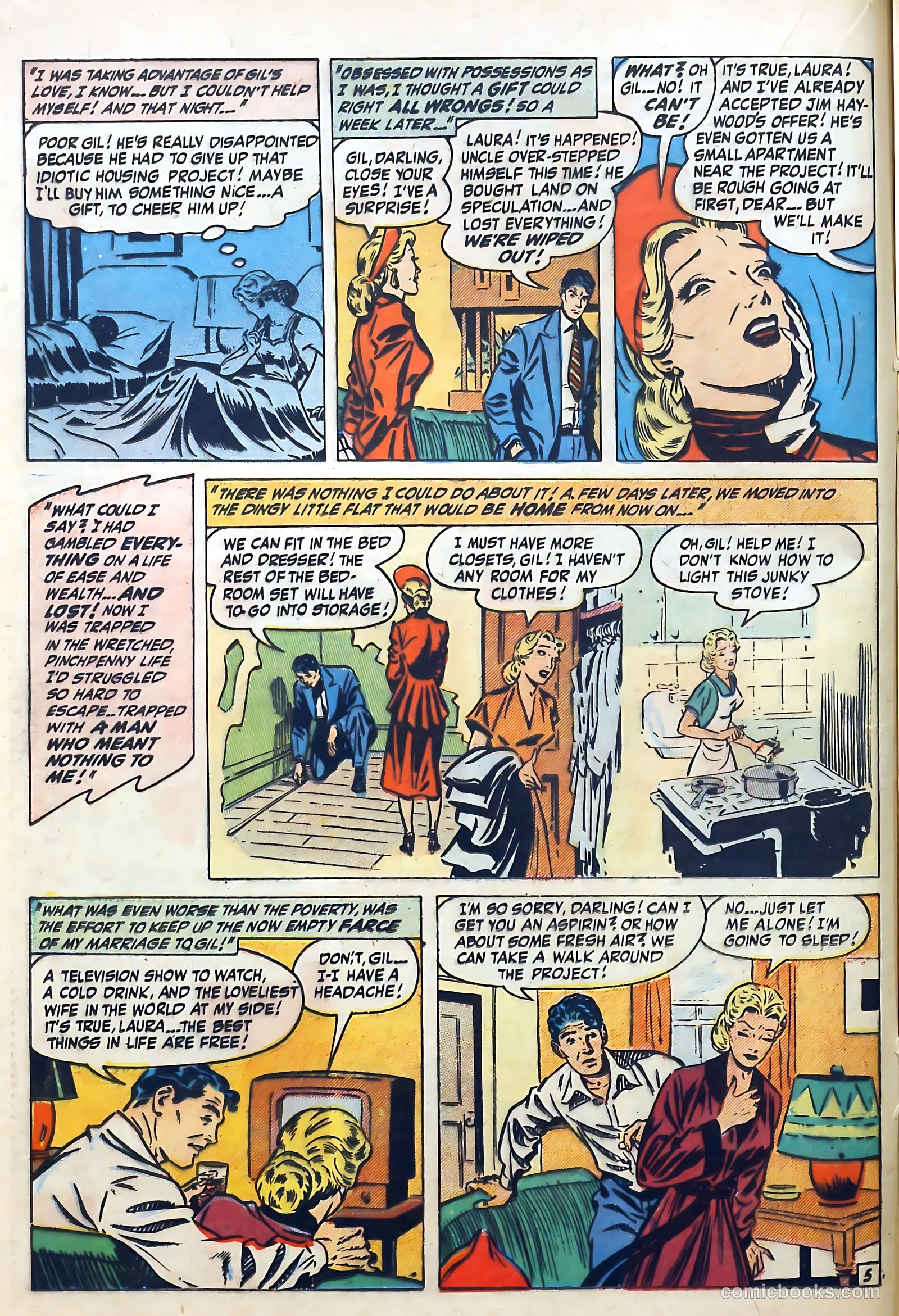 Love Diary #17 (1951) — page 22 of 52