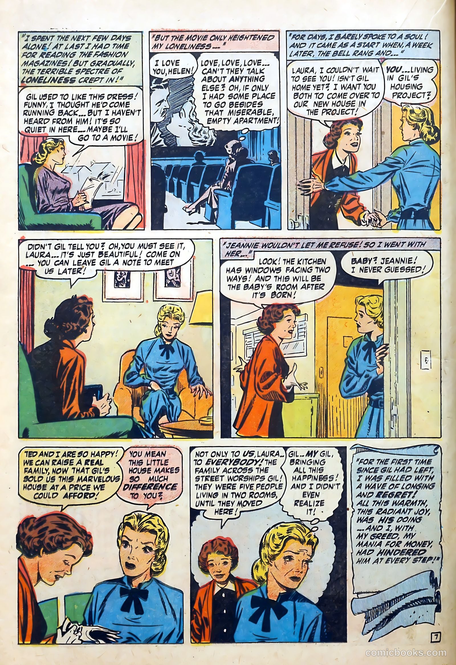 Love Diary #17 (1951) — page 24 of 52