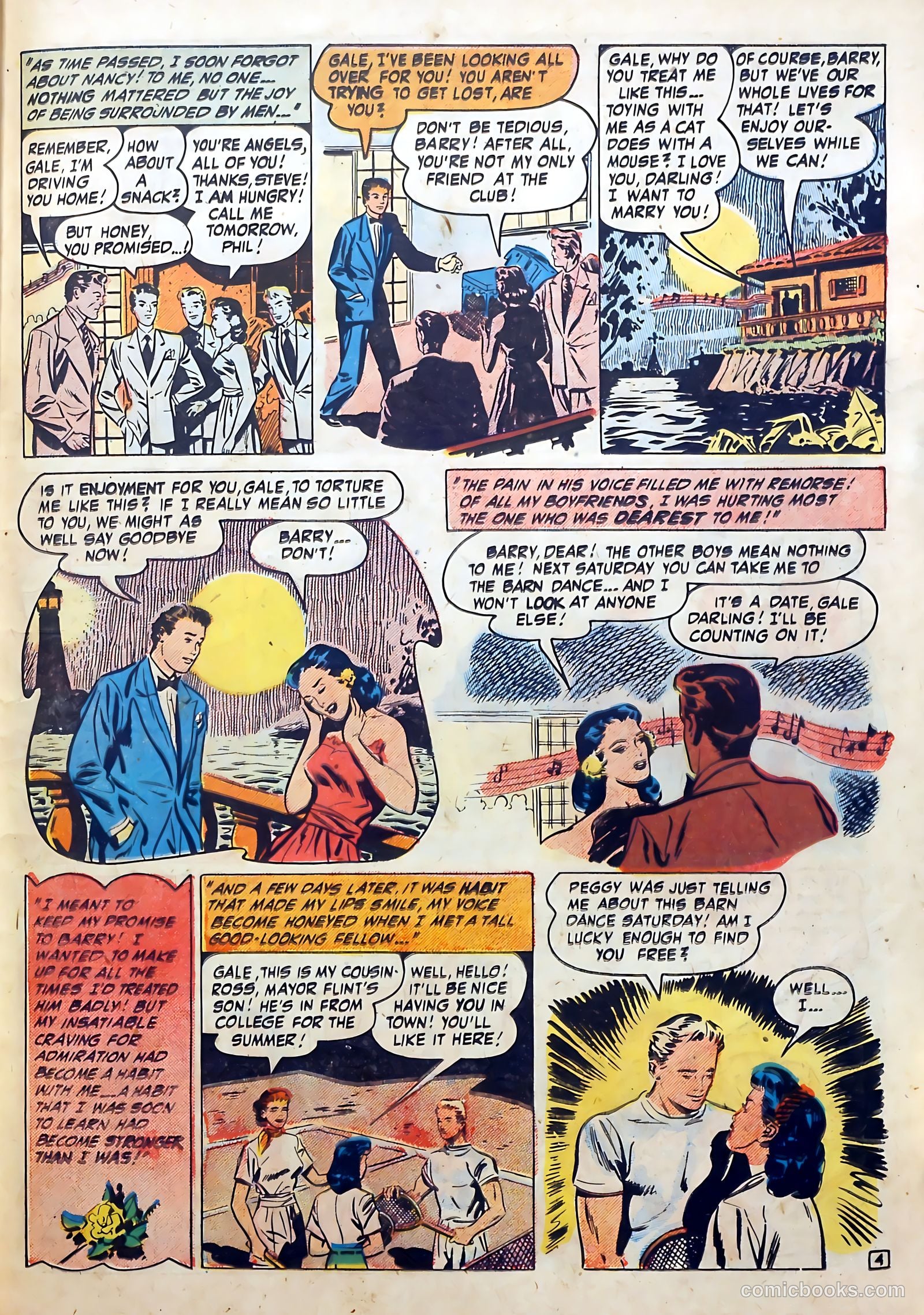 Love Diary #17 (1951) — page 35 of 52