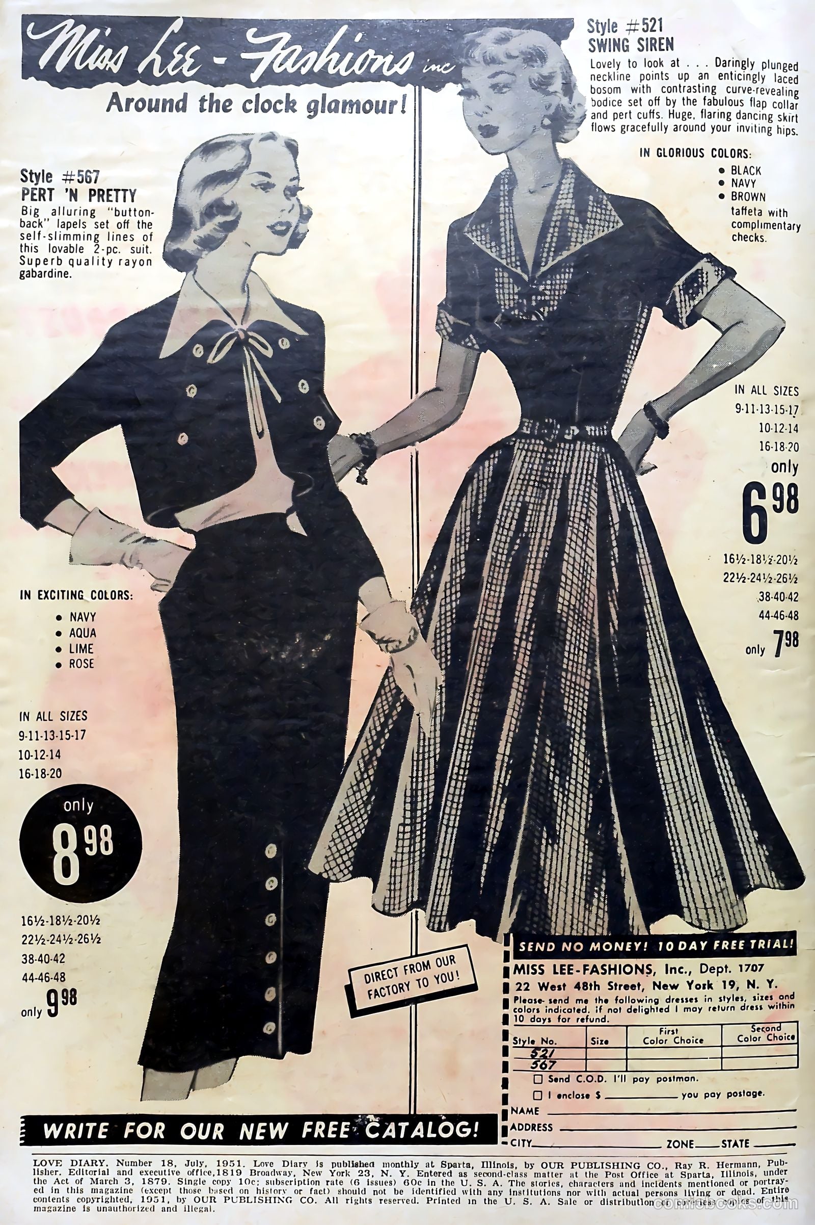 Love Diary #18 (1951) — page 2 of 52