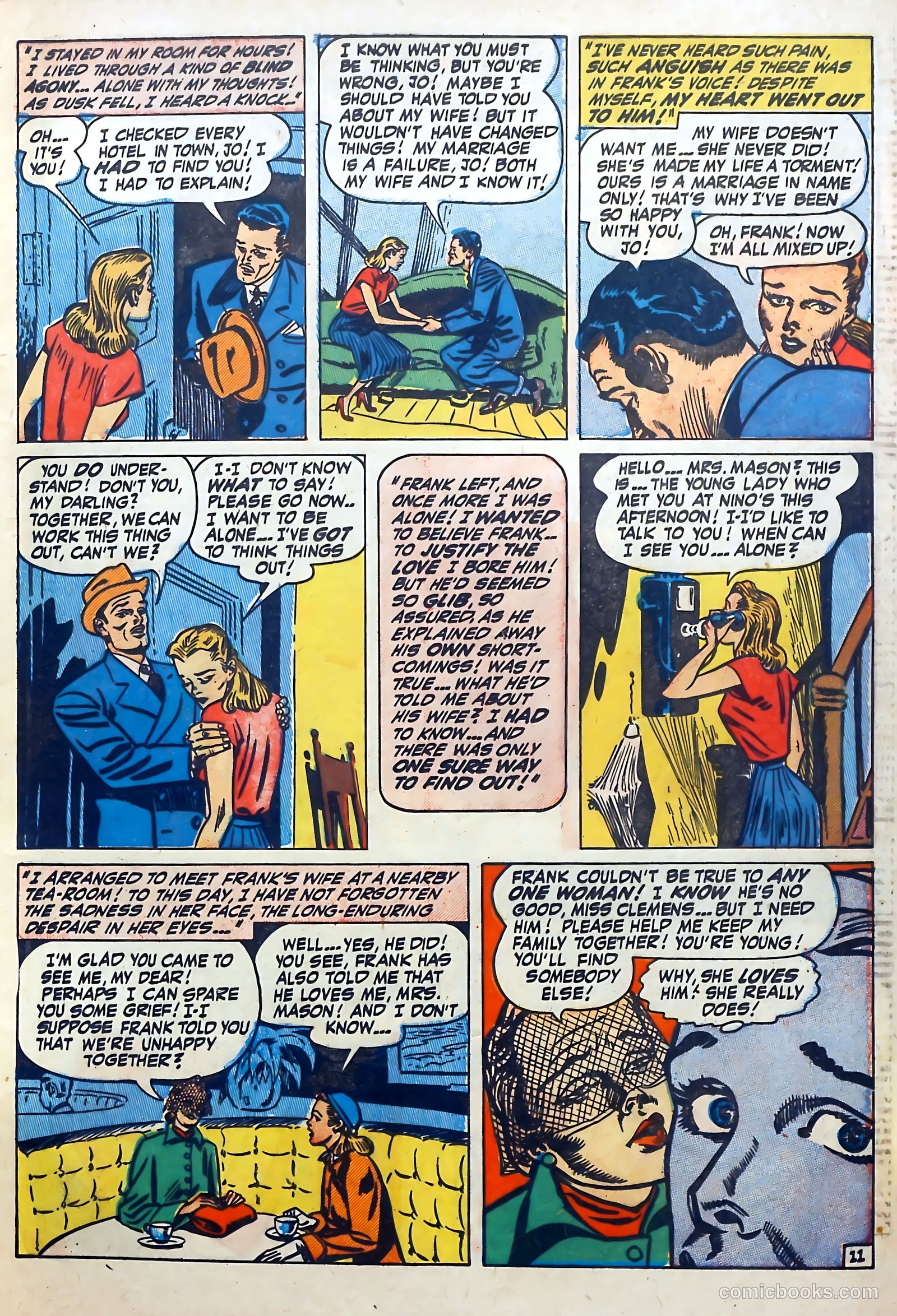Love Diary #18 (1951) — page 13 of 52