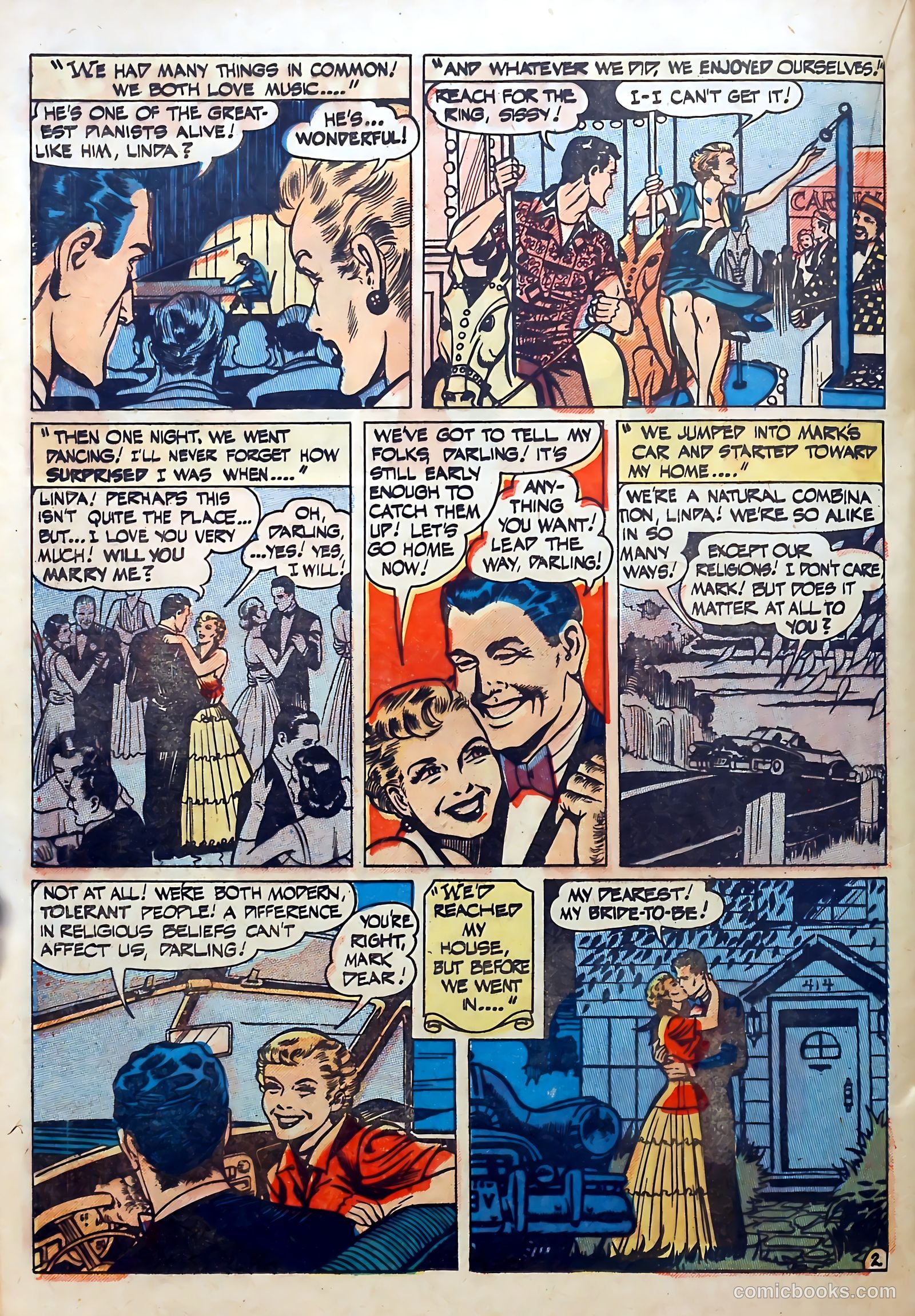 Love Diary #18 (1951) — page 28 of 52