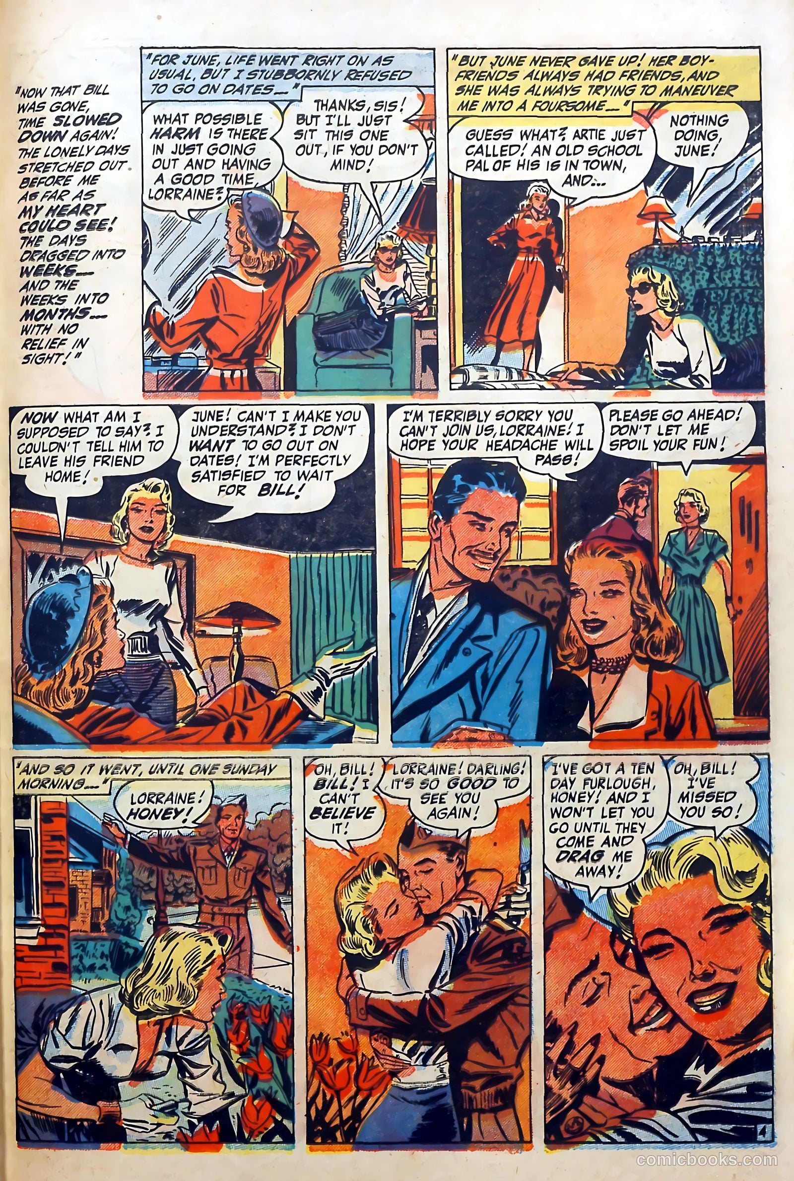 Love Diary #18 (1951) — page 35 of 52