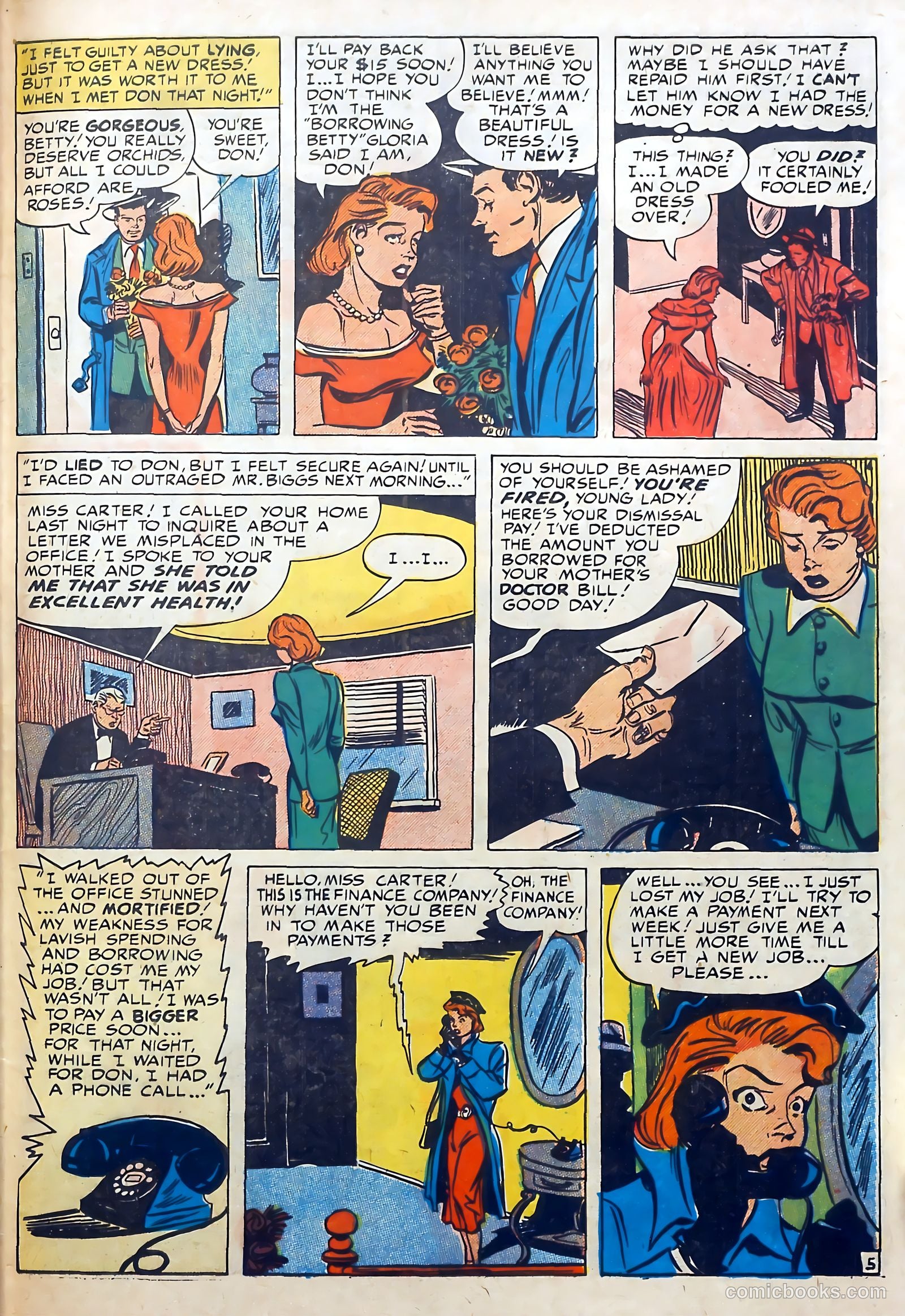Love Diary #18 (1951) — page 45 of 52