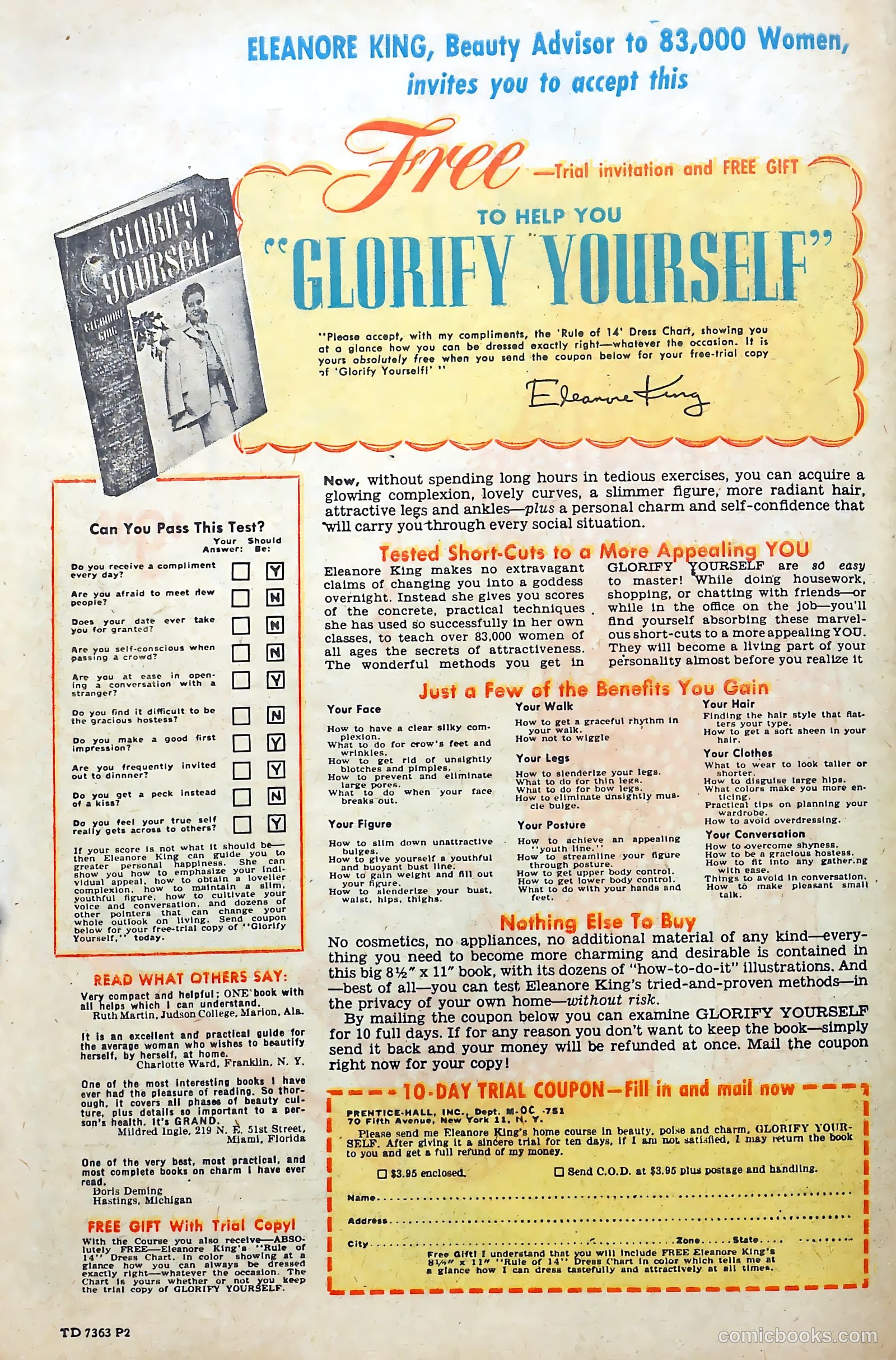 Love Diary #18 (1951) — page 50 of 52