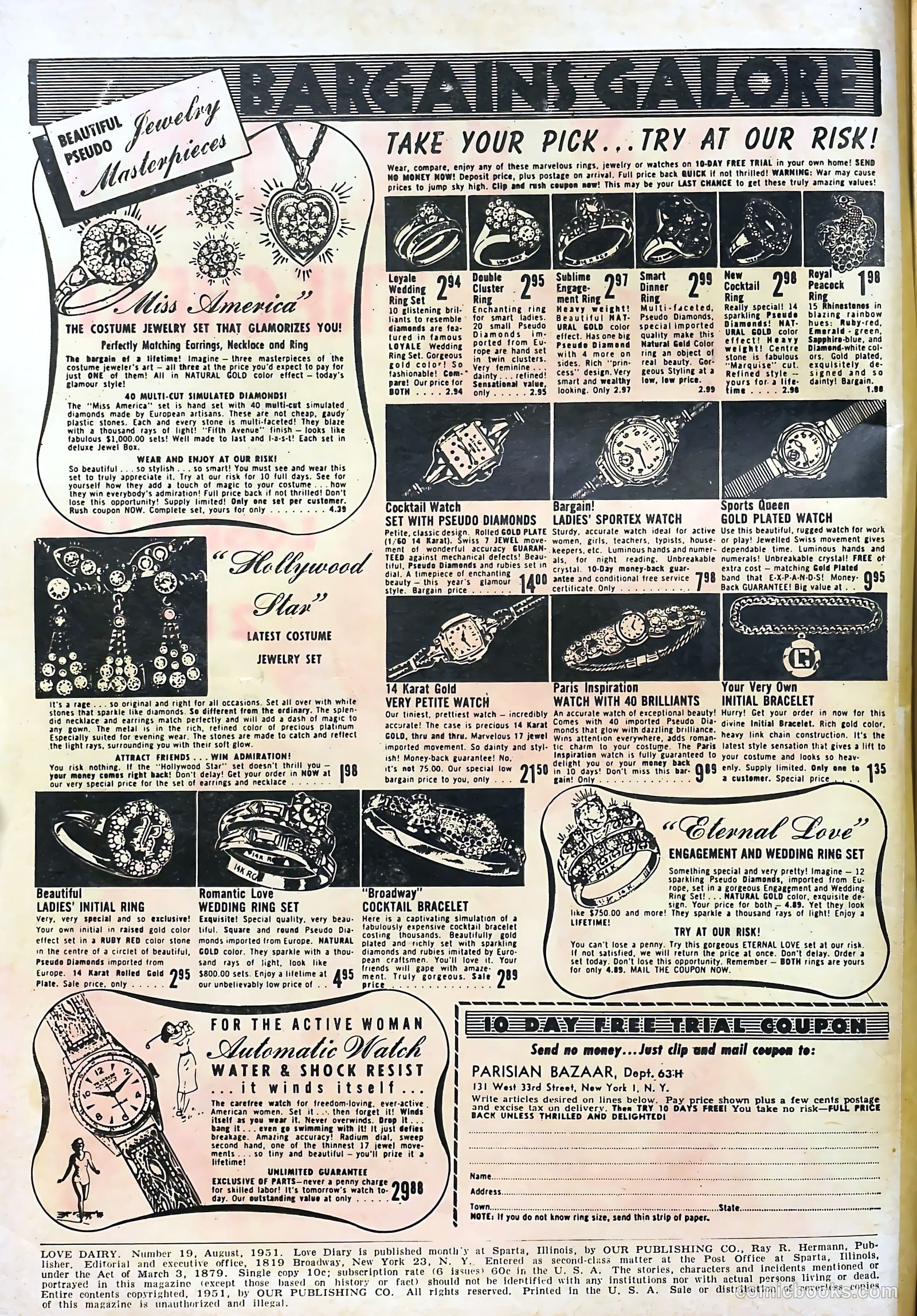 Love Diary #19 (1961) — page 2 of 52