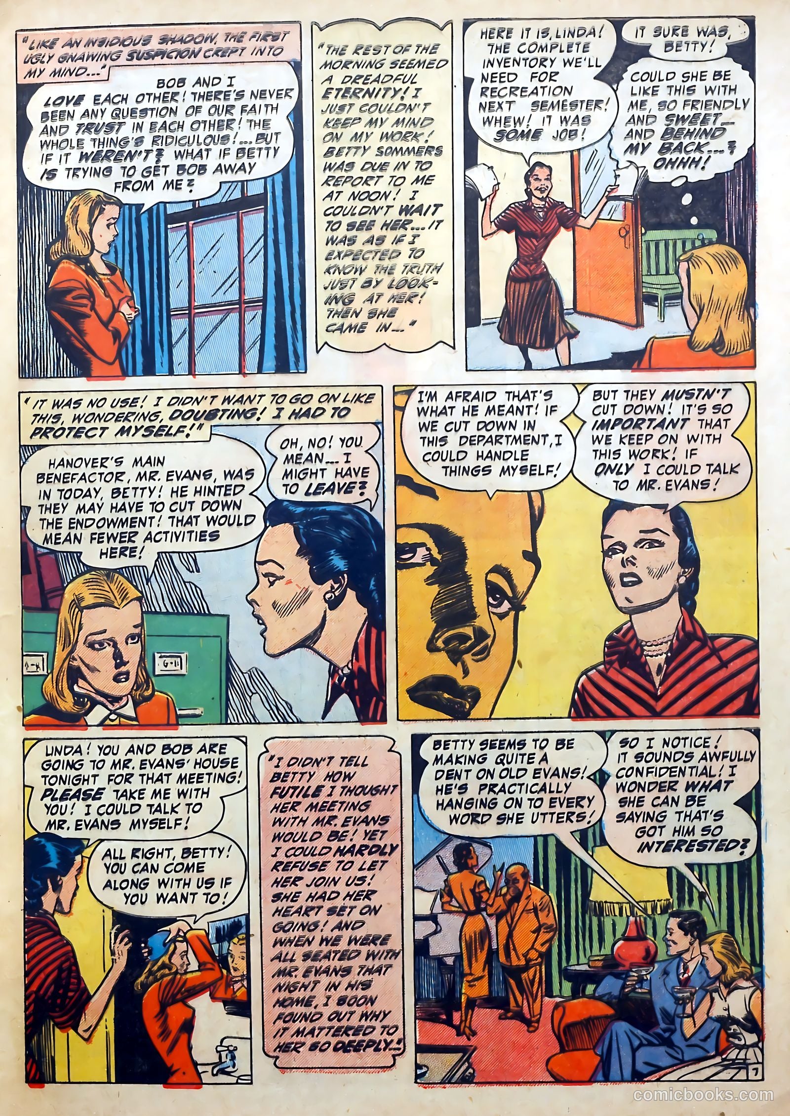 Love Diary #19 (1961) — page 9 of 52