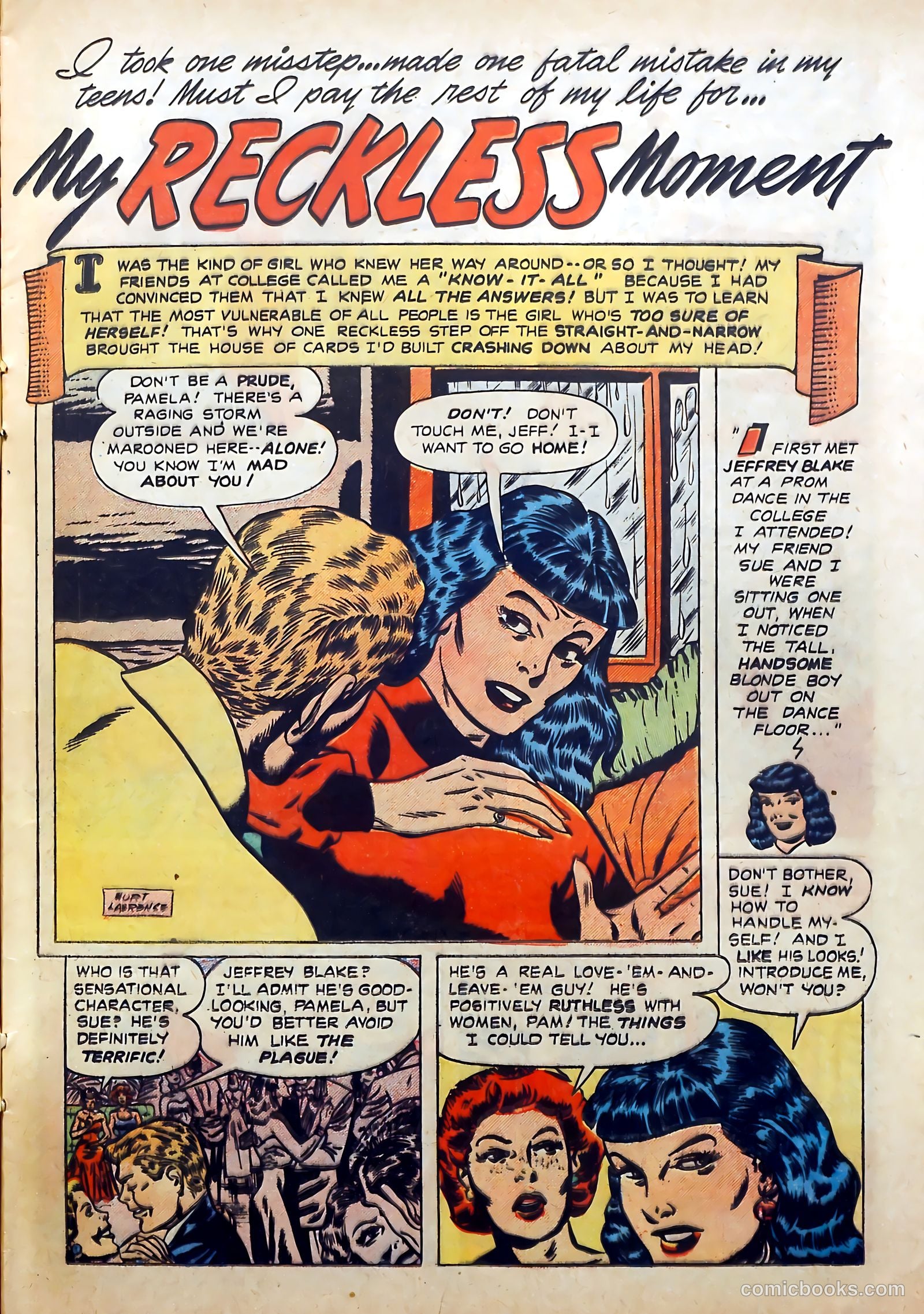 Love Diary #19 (1951) — page 17 of 52