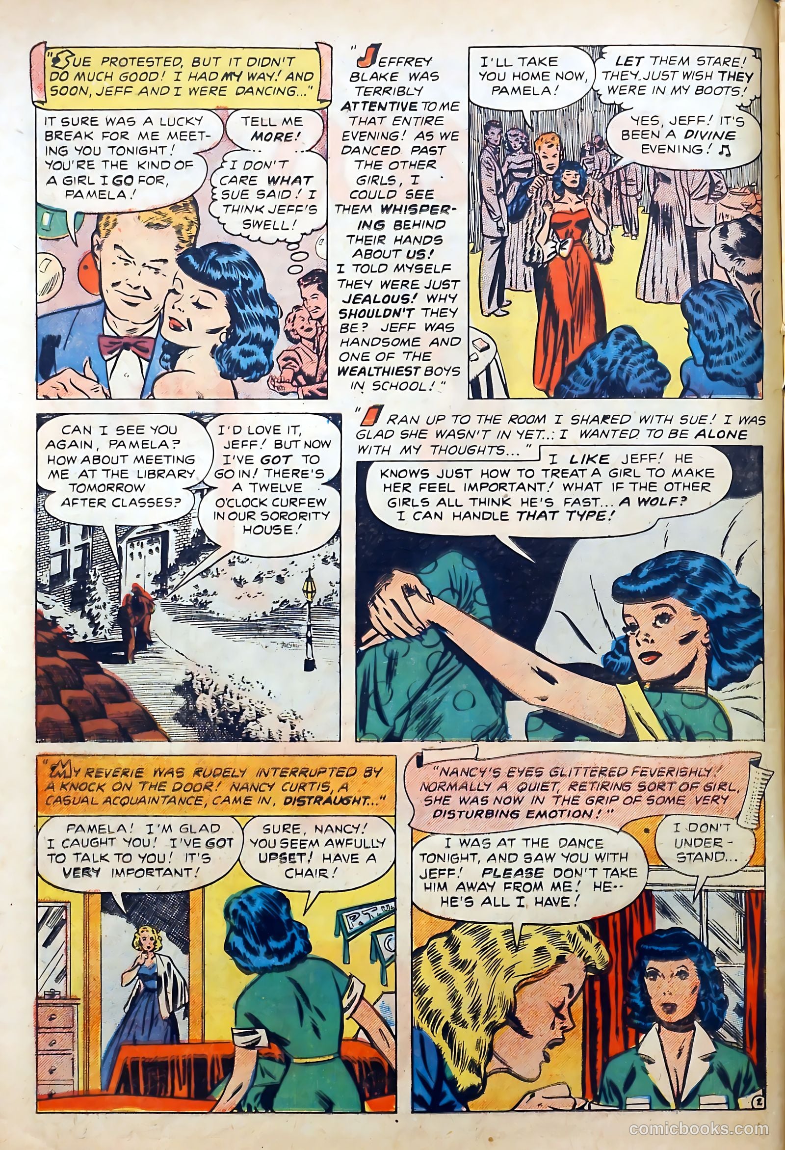 Love Diary #19 (1951) — page 18 of 52
