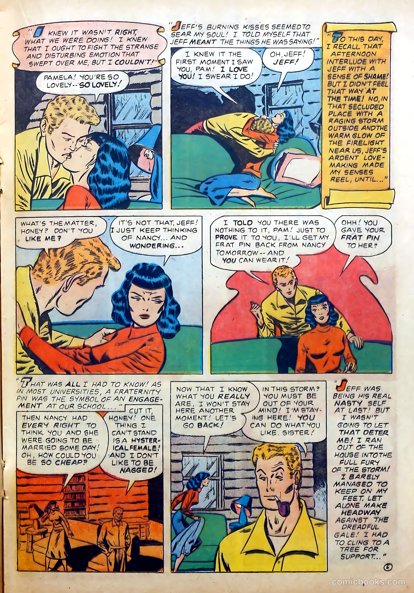Love Diary #19 (1951) — page 21 of 52
