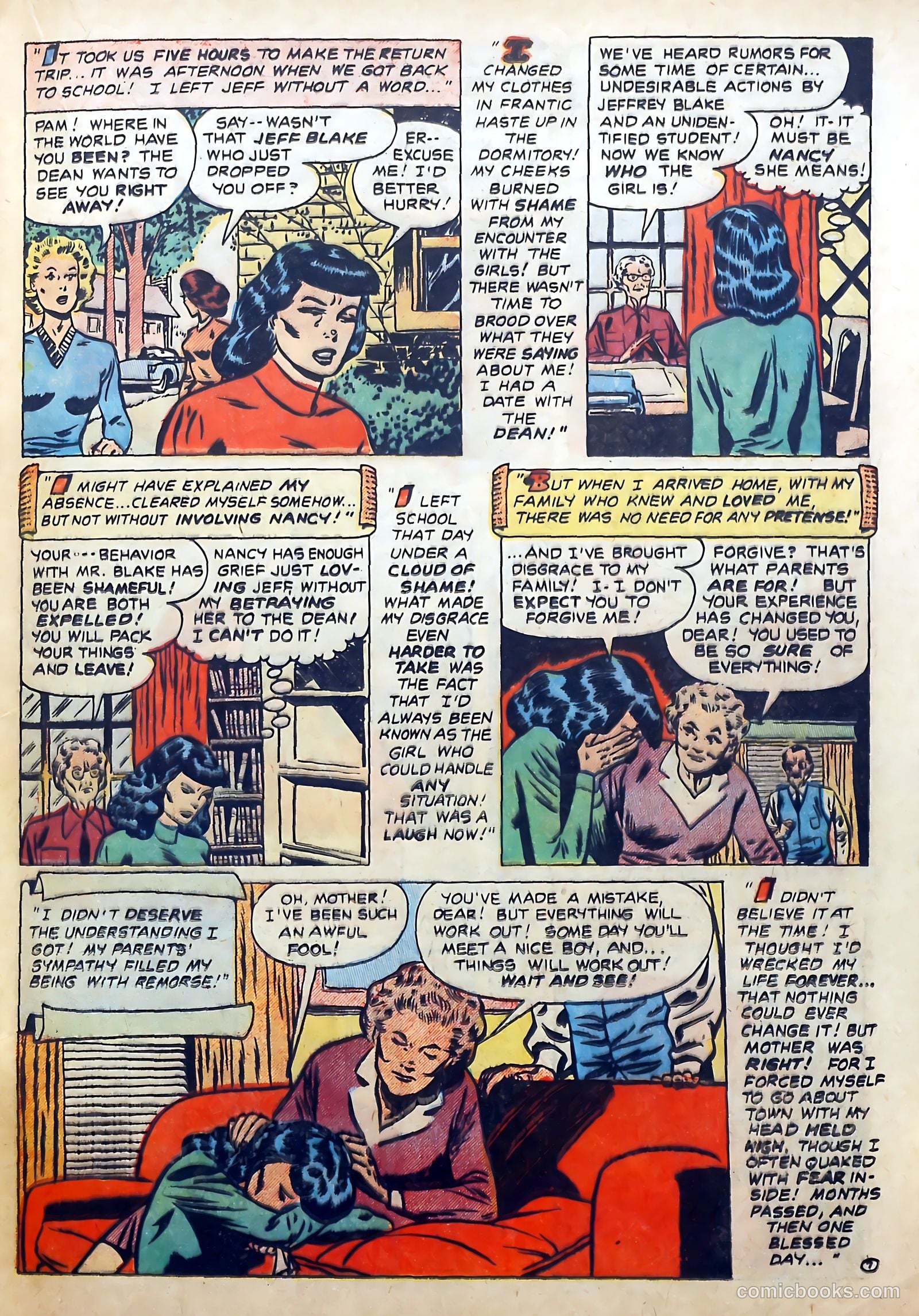 Love Diary #19 (1951) — page 23 of 52