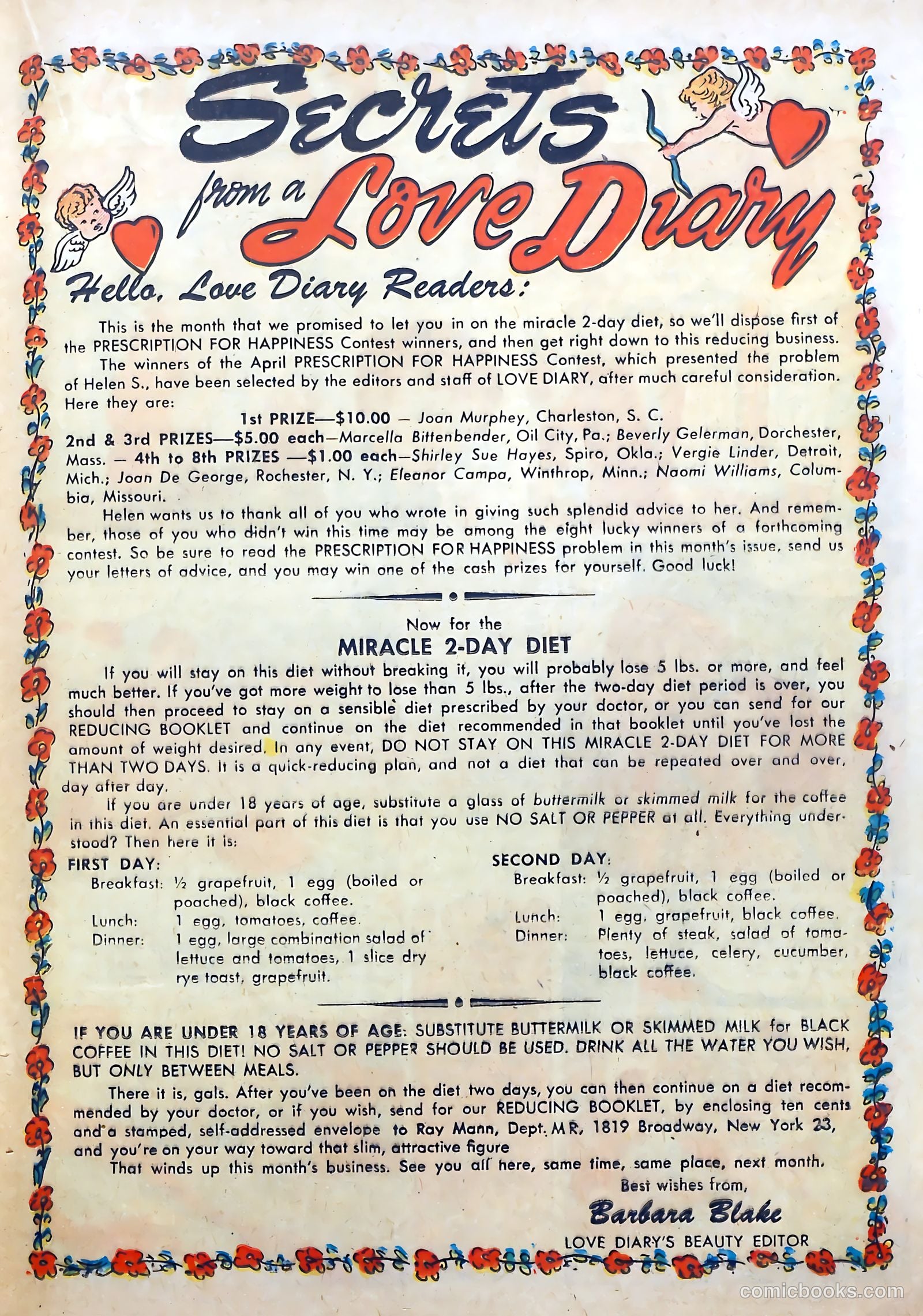 Love Diary #19 (1951) — page 27 of 52