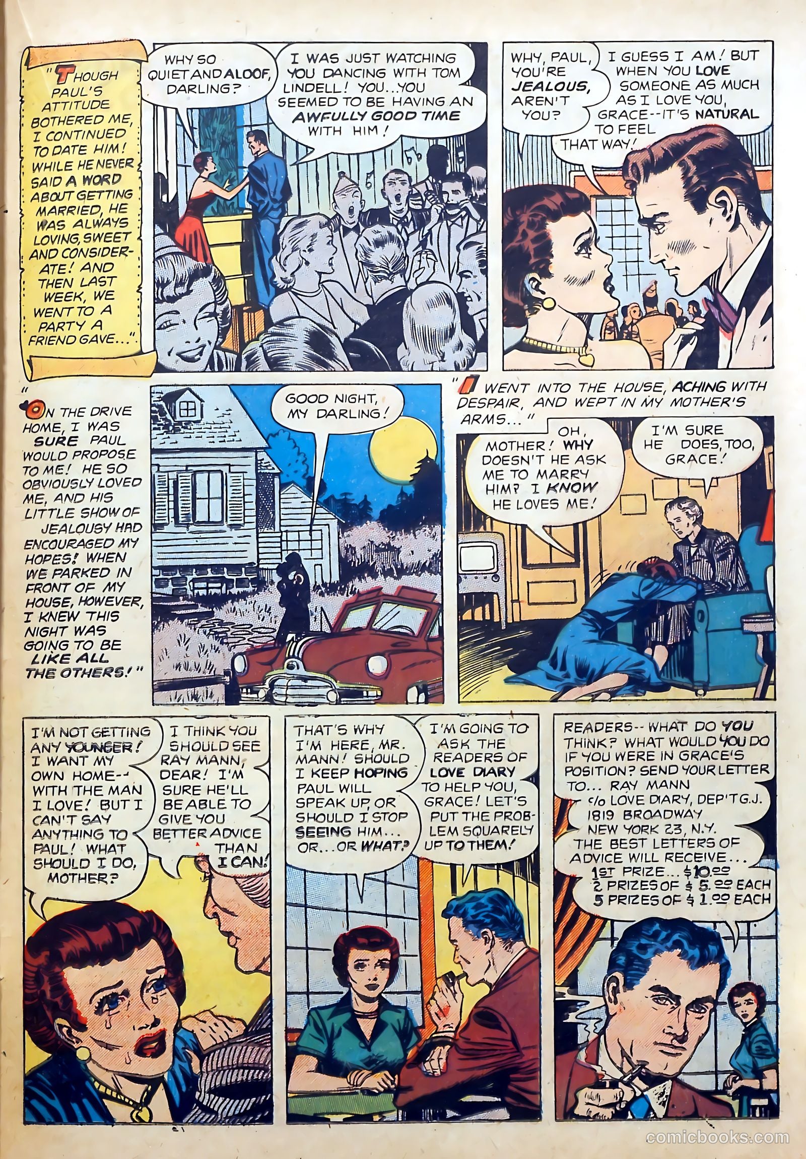 Love Diary #19 (1951) — page 29 of 52