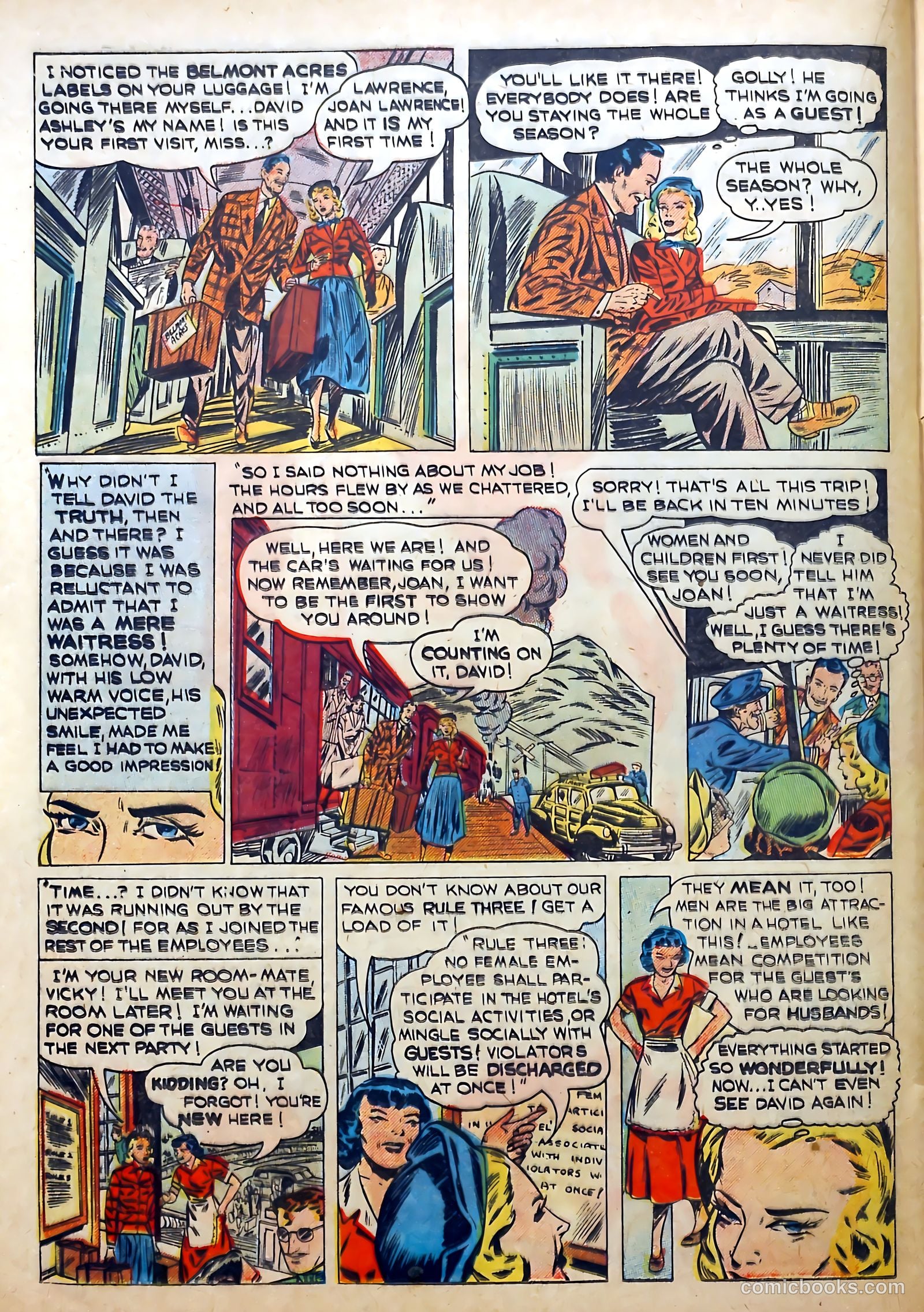 Love Diary #19 (1951) — page 32 of 52