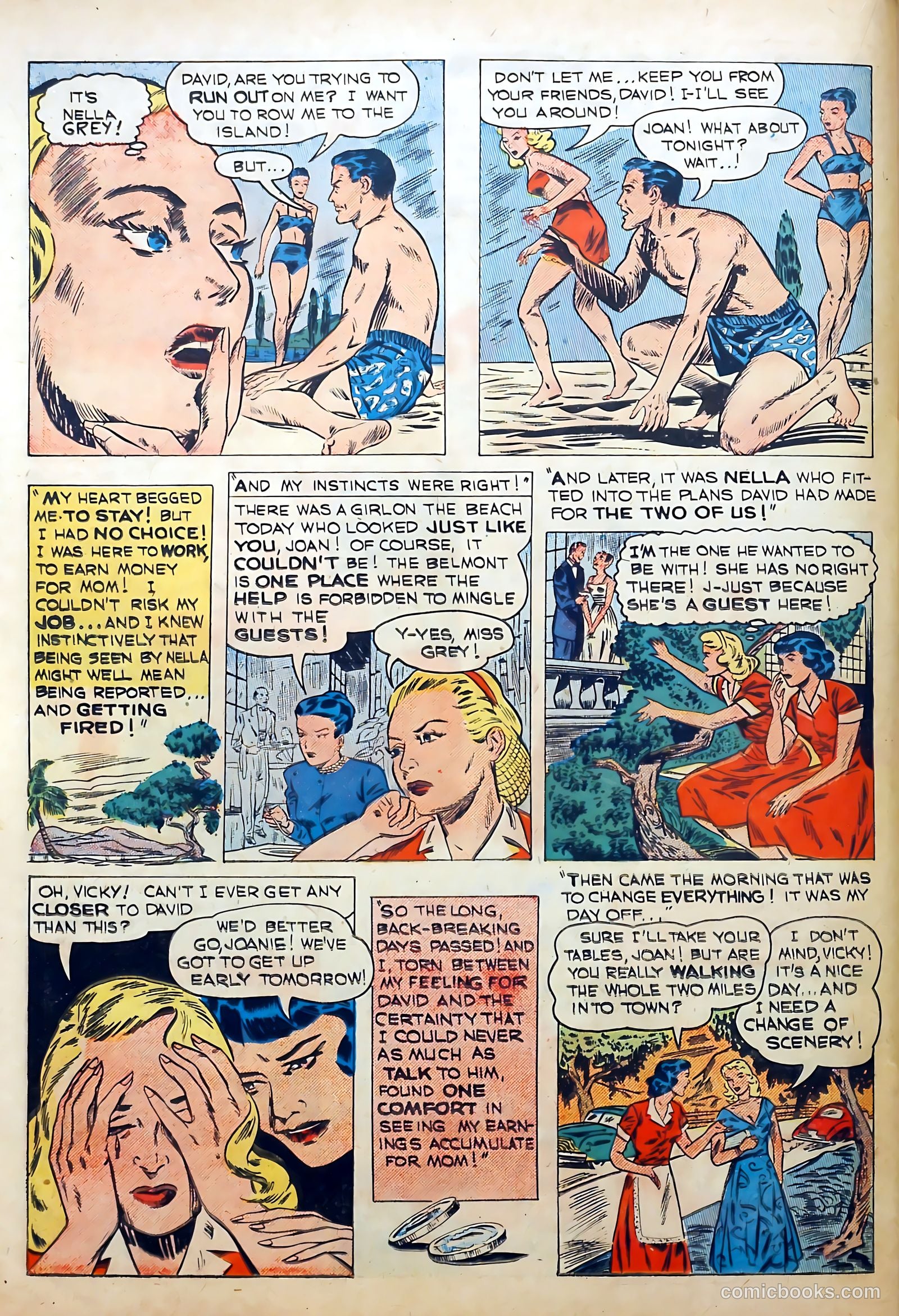 Love Diary #19 (1951) — page 34 of 52