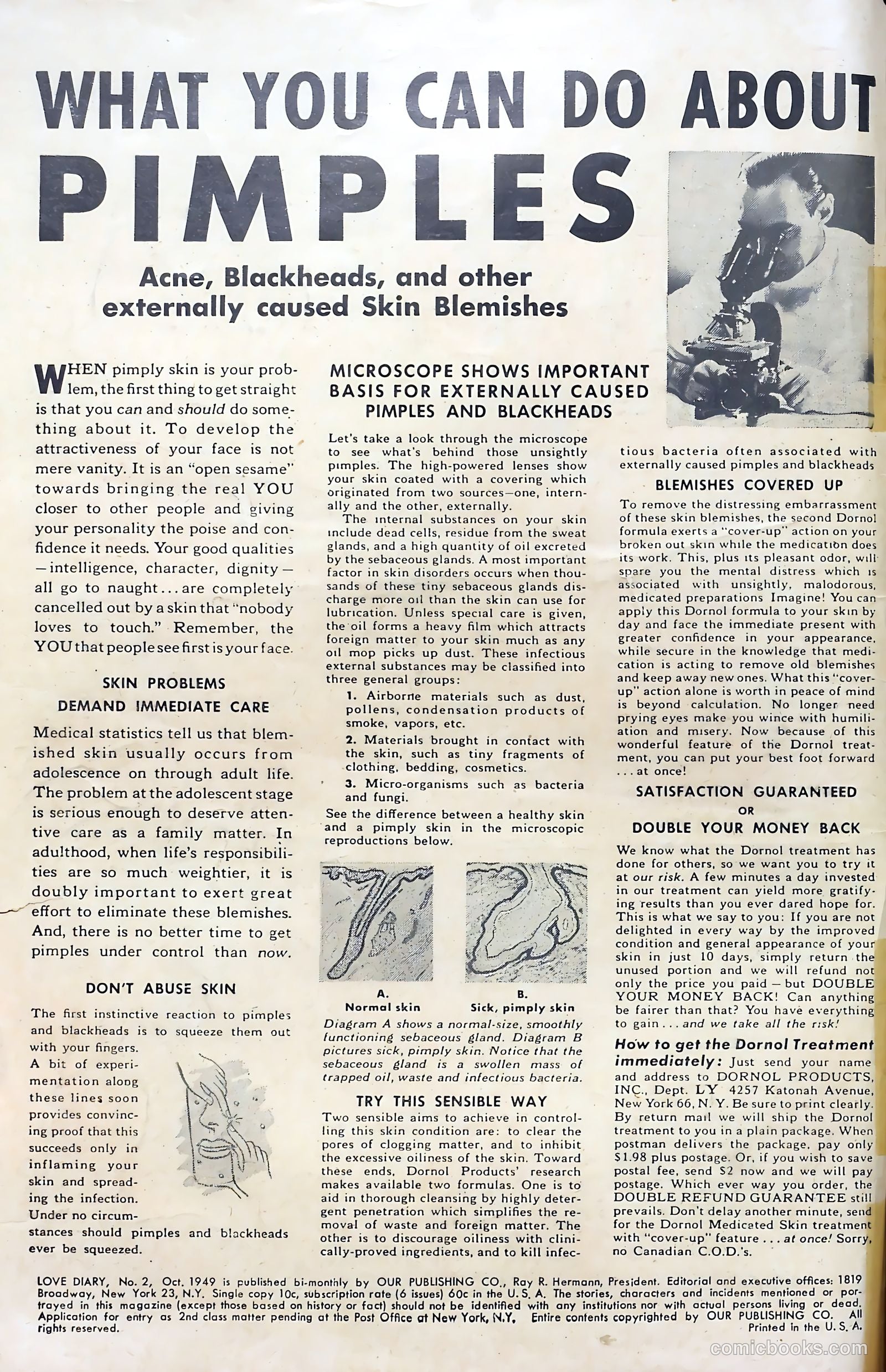 Love Diary #2 (1949) — page 2 of 52