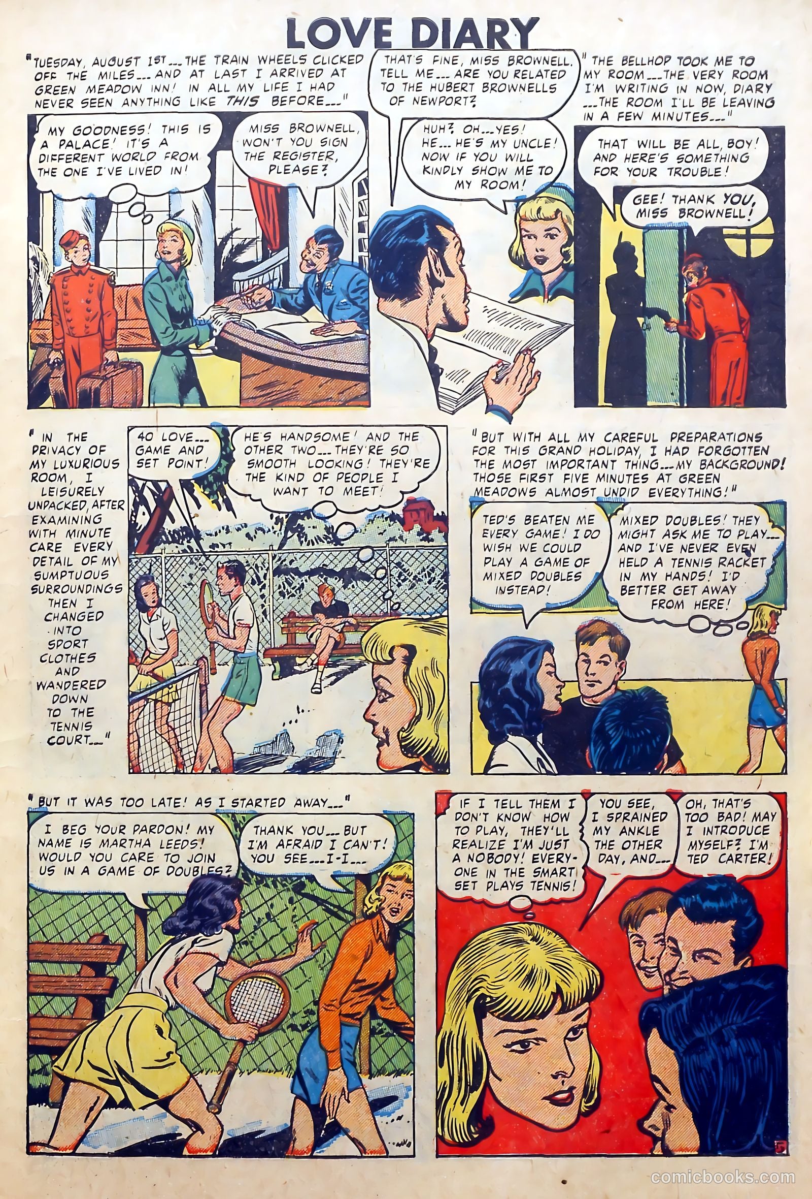 Love Diary #2 (1949) — page 7 of 52